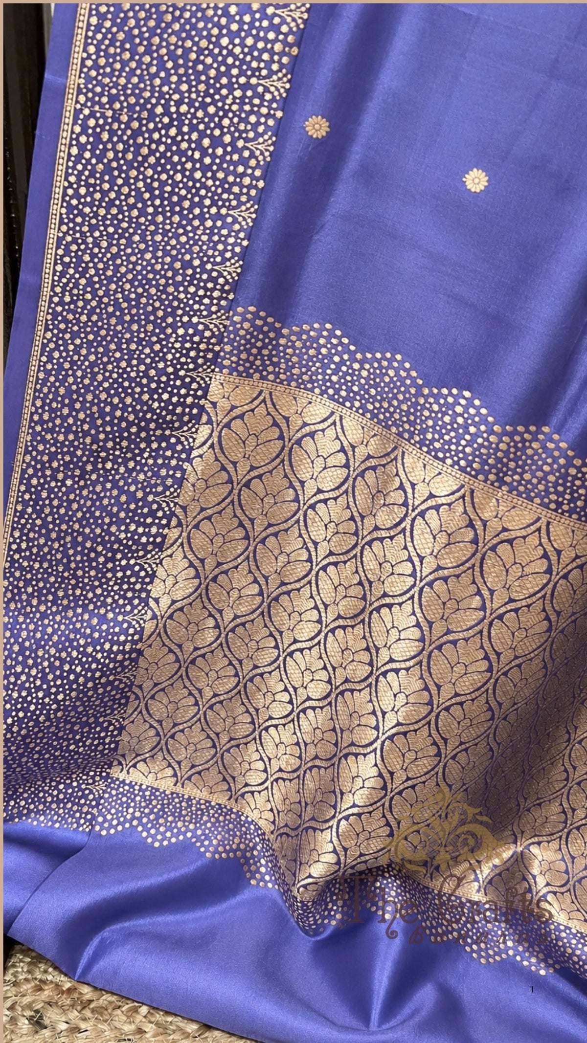 Pure Mango Silk Handloom Banarasi Saree