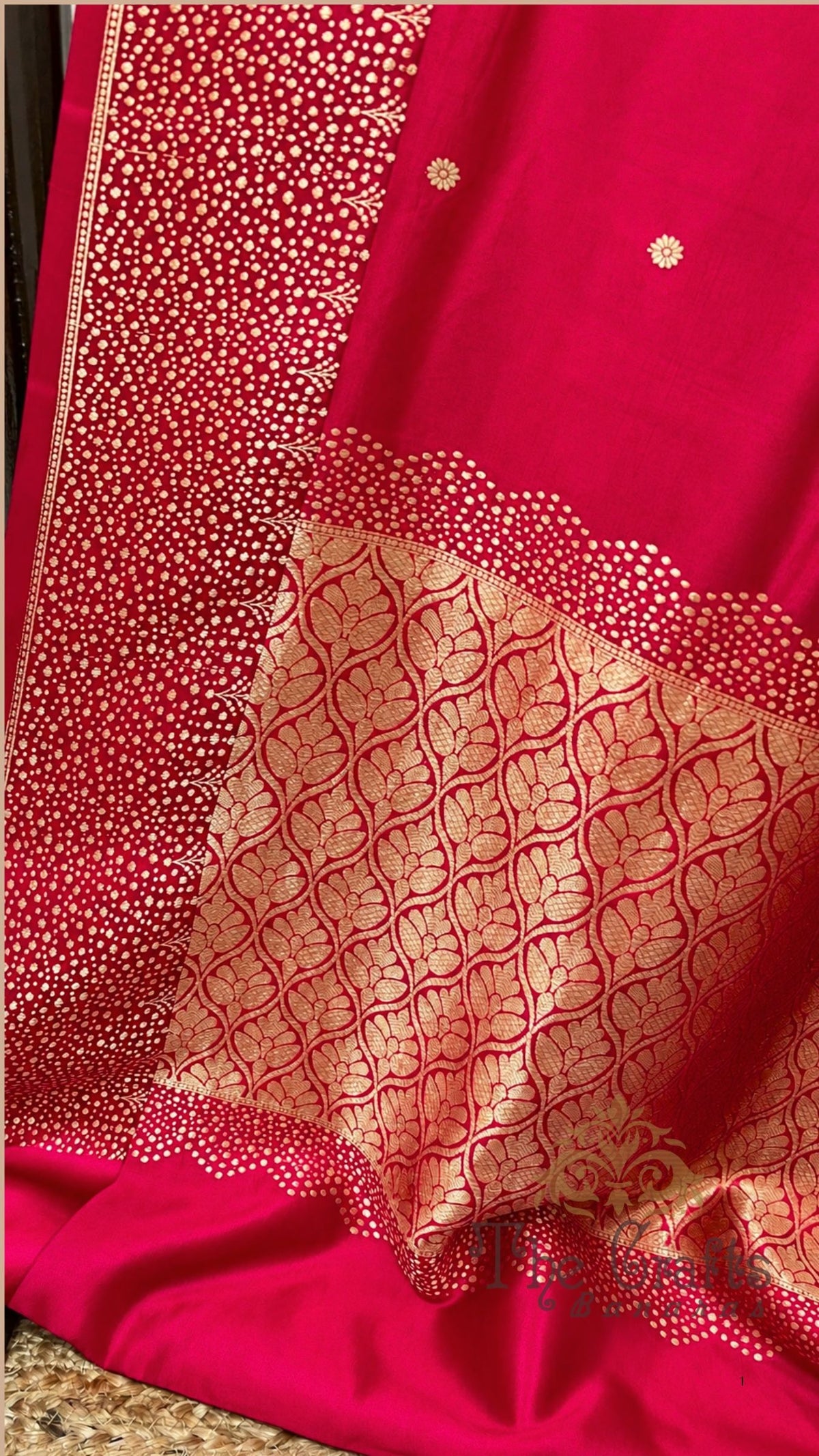 Pure Mango Silk Handloom Banarasi Saree