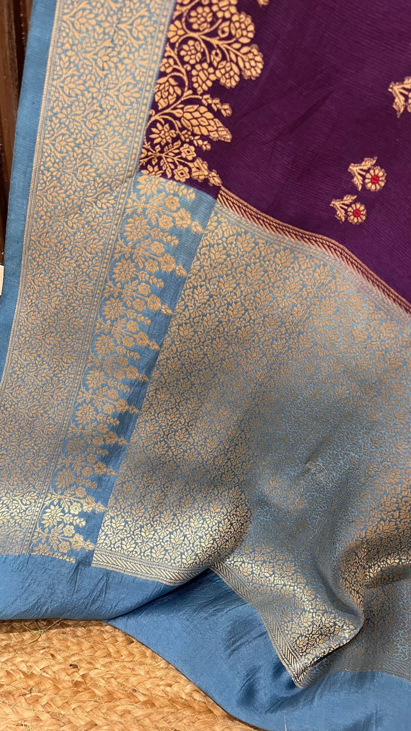 Pure Mango Silk Banarasi Saree