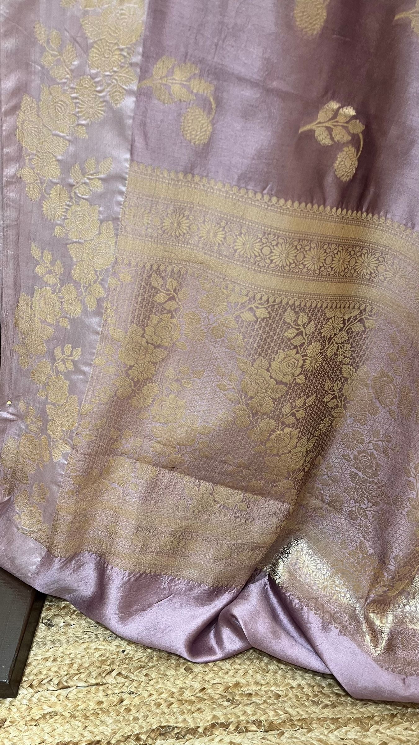Pure Mango Silk Handloom Banarasi Saree