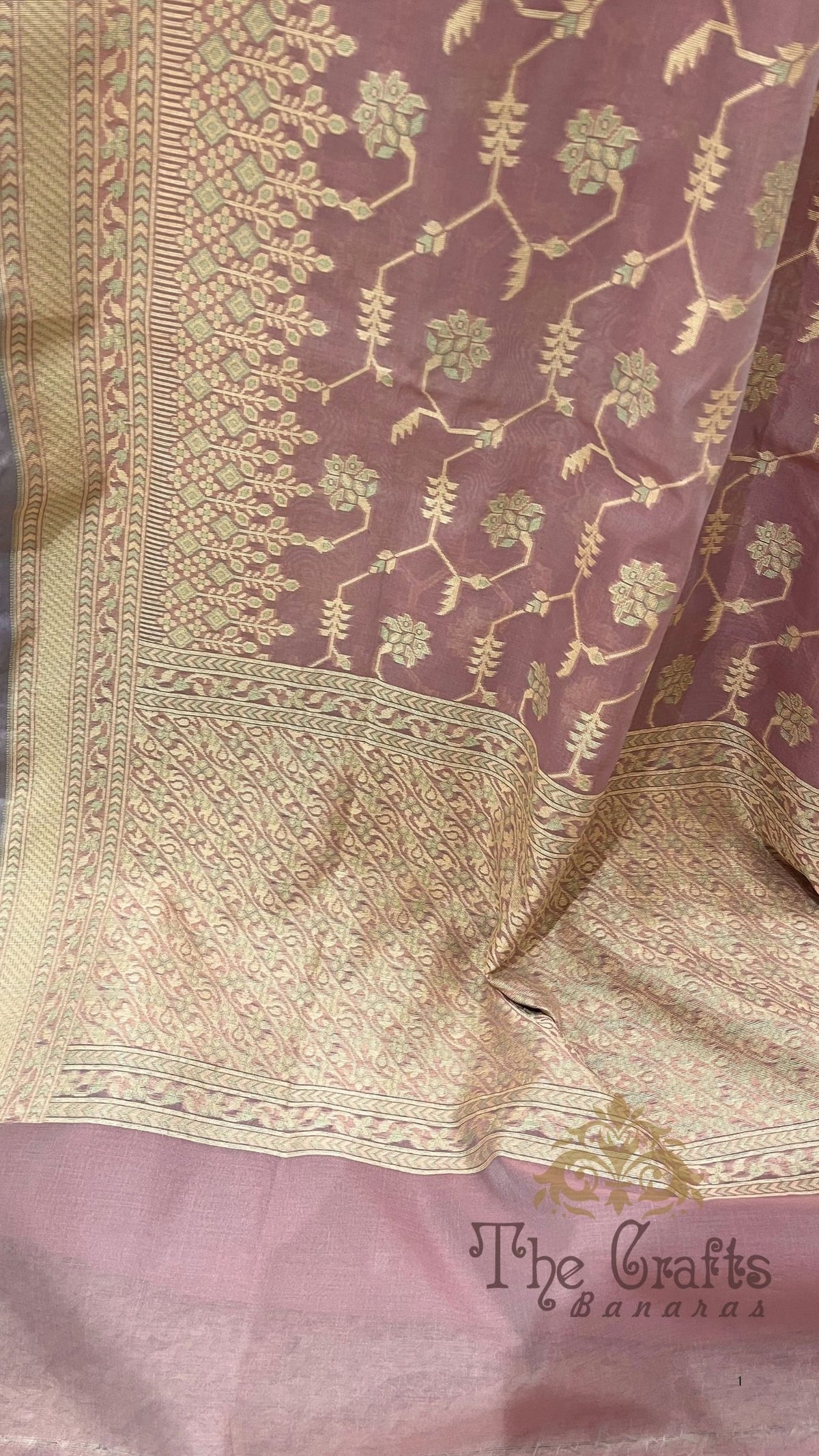 Pure Cotton Patola Reshmi Zari Banarasi Saree
