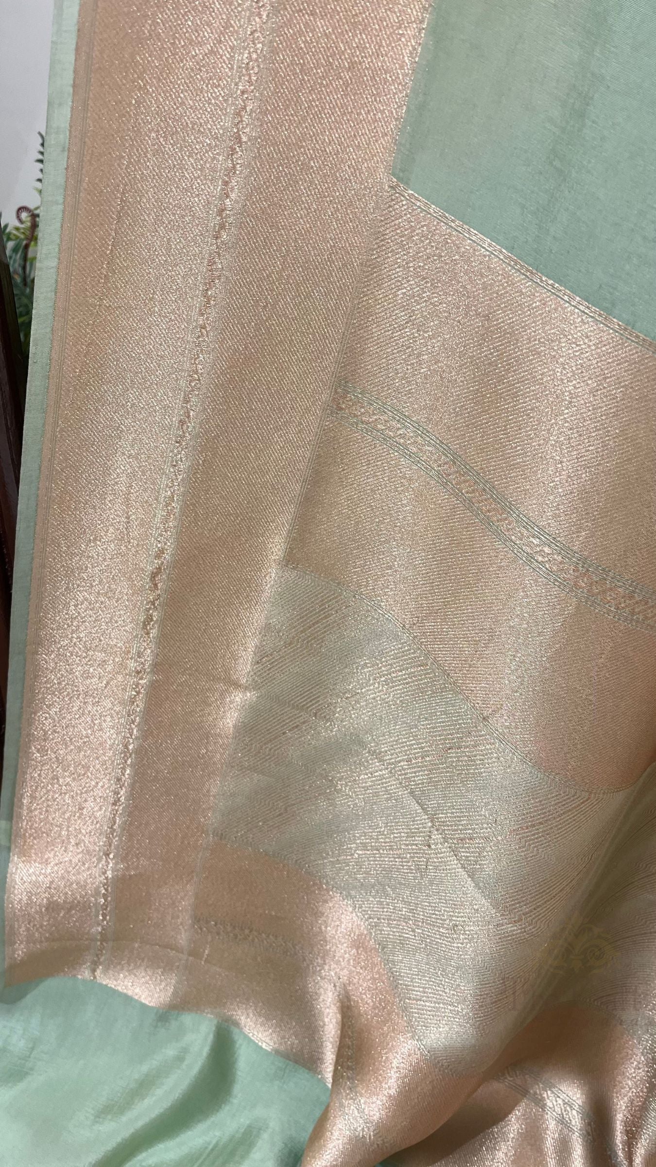 Pure Mango Silk Banarasi Saree