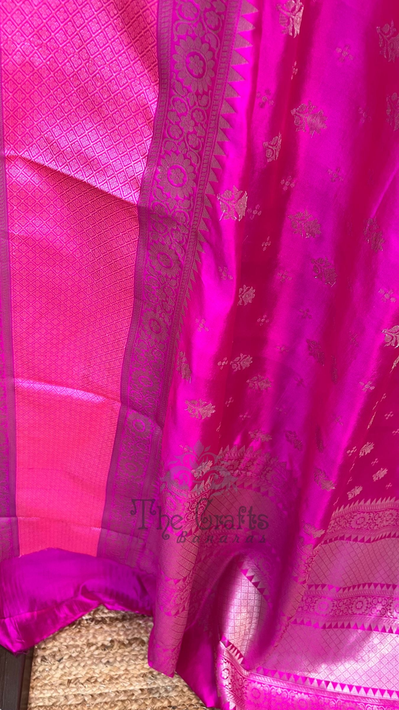 Pure Mango Silk Banarasi Saree