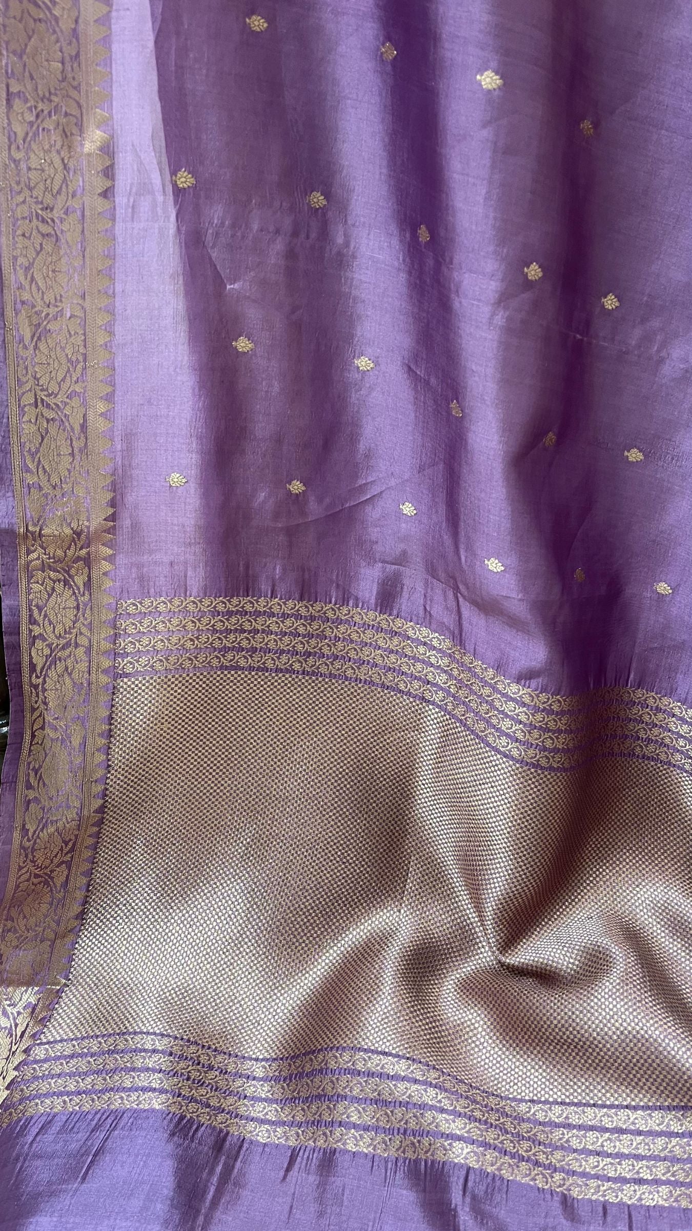 Pure Mango Silk Handloom Banarasi Saree