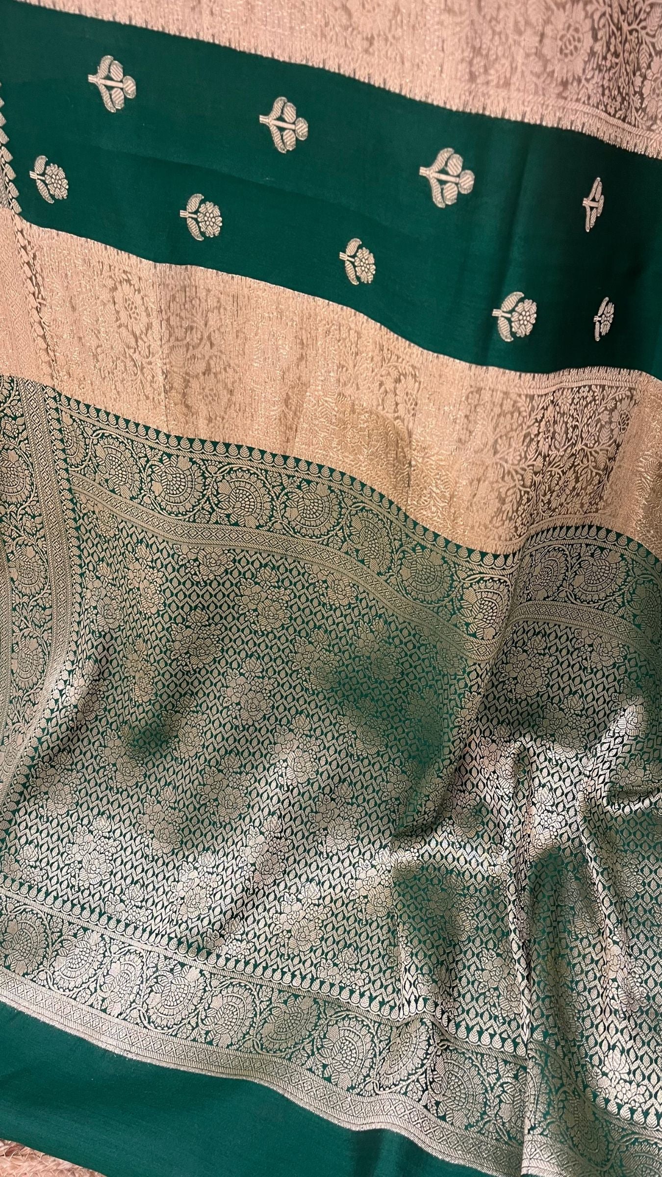 Pure Chiniya Tissue Silk Banarasi Saree