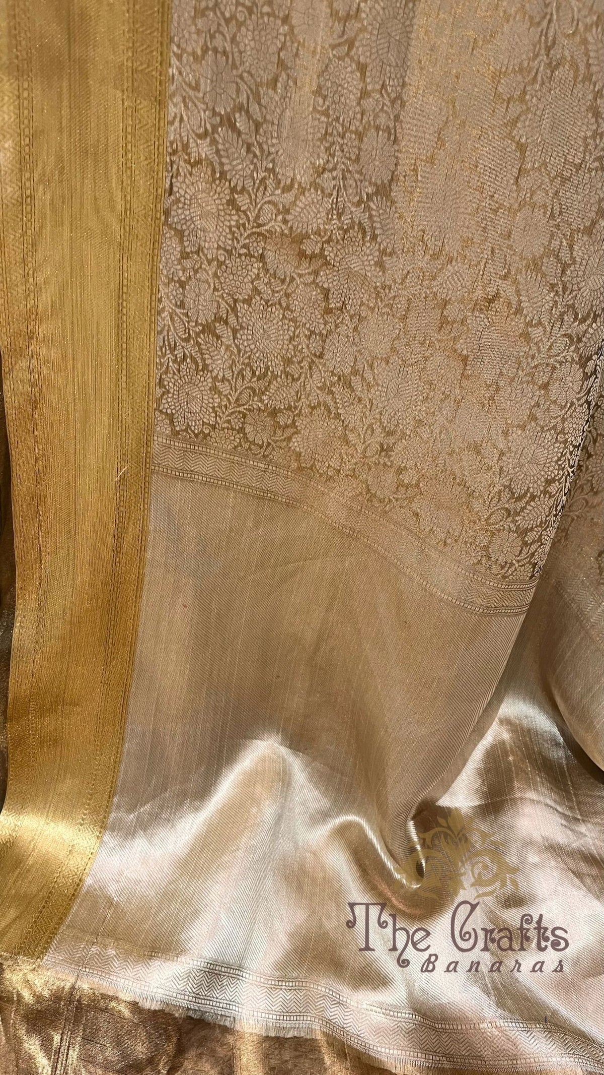 Pure Tissue Brocade Banarasi Saree
