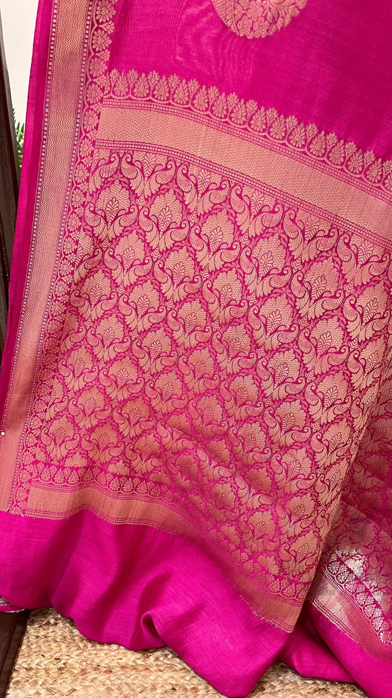 Pure Chiniya Silk Banarasi Saree