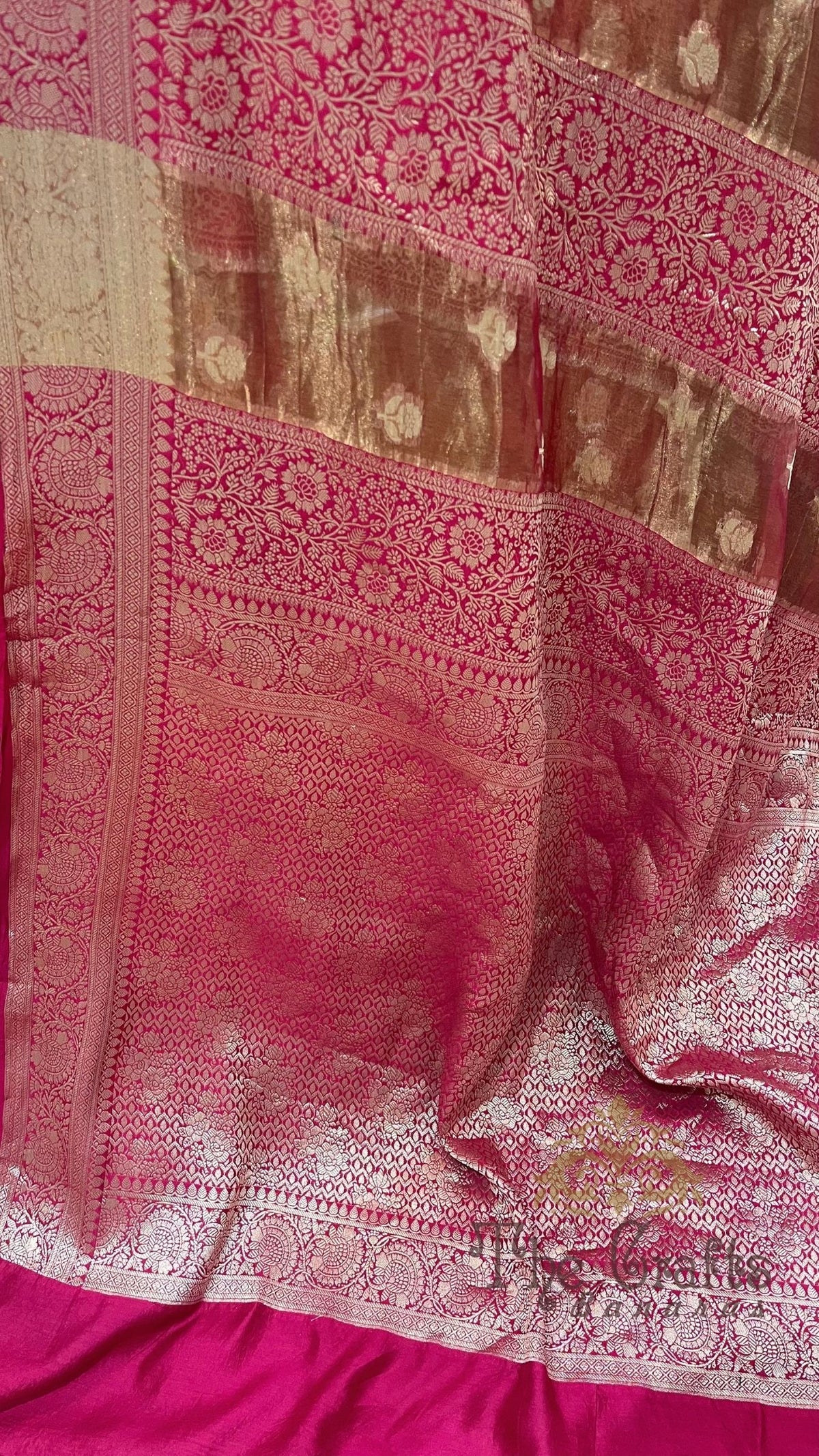 Pure Chiniya Tissue Silk Banarasi Saree