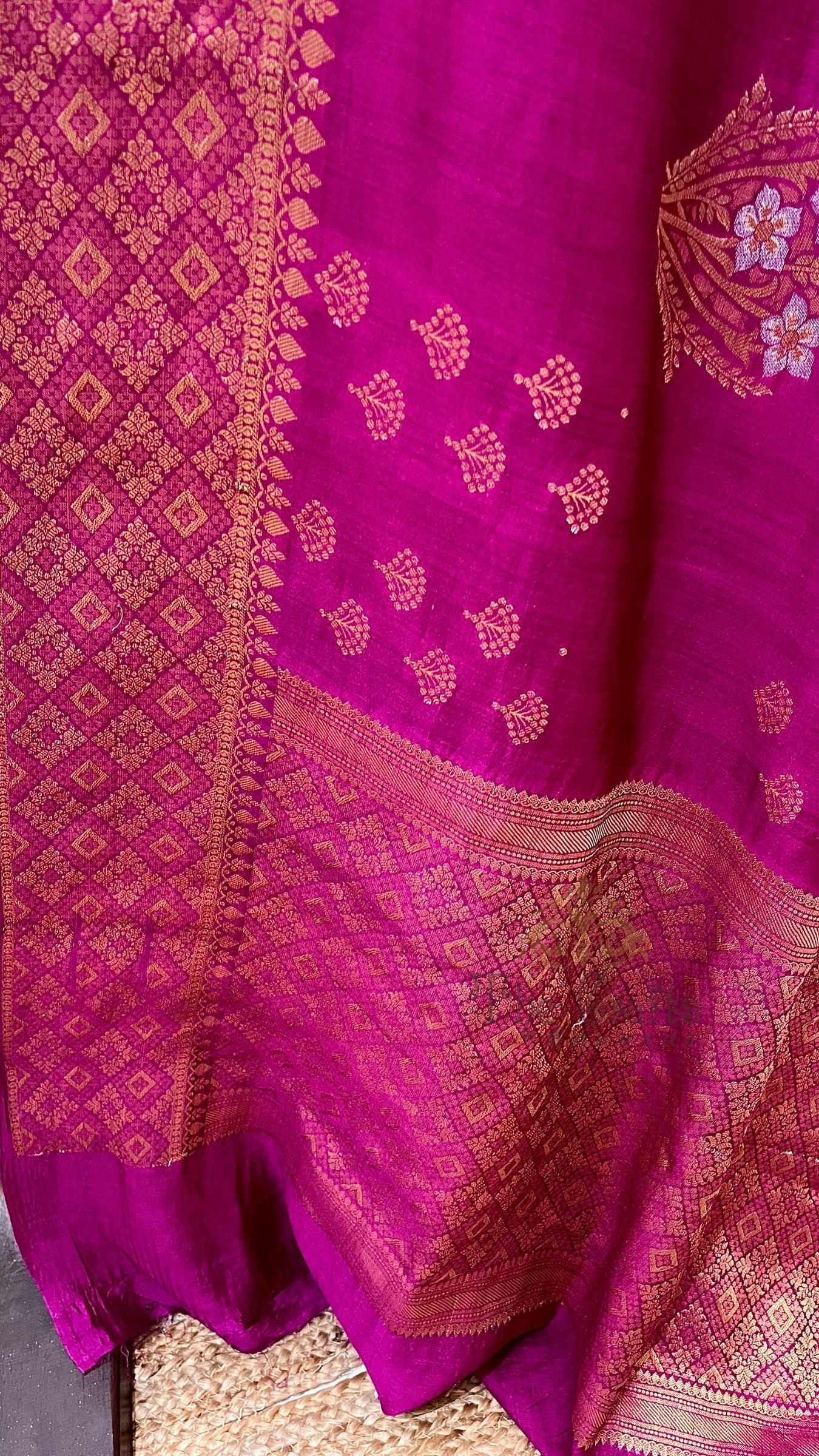 Pure Chiniya Silk Banarasi Saree