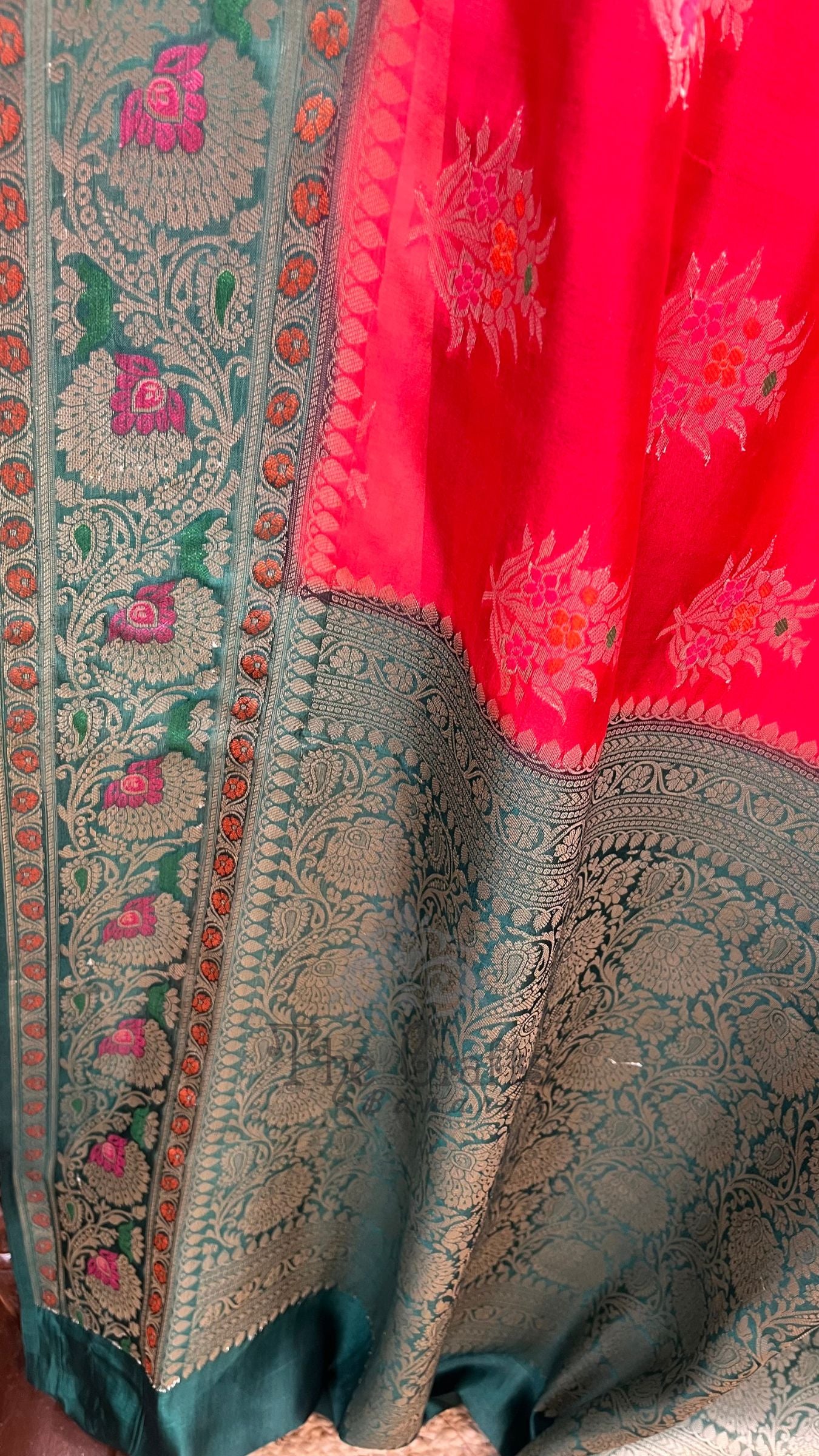Pure Dupion Silk Banarasi Saree