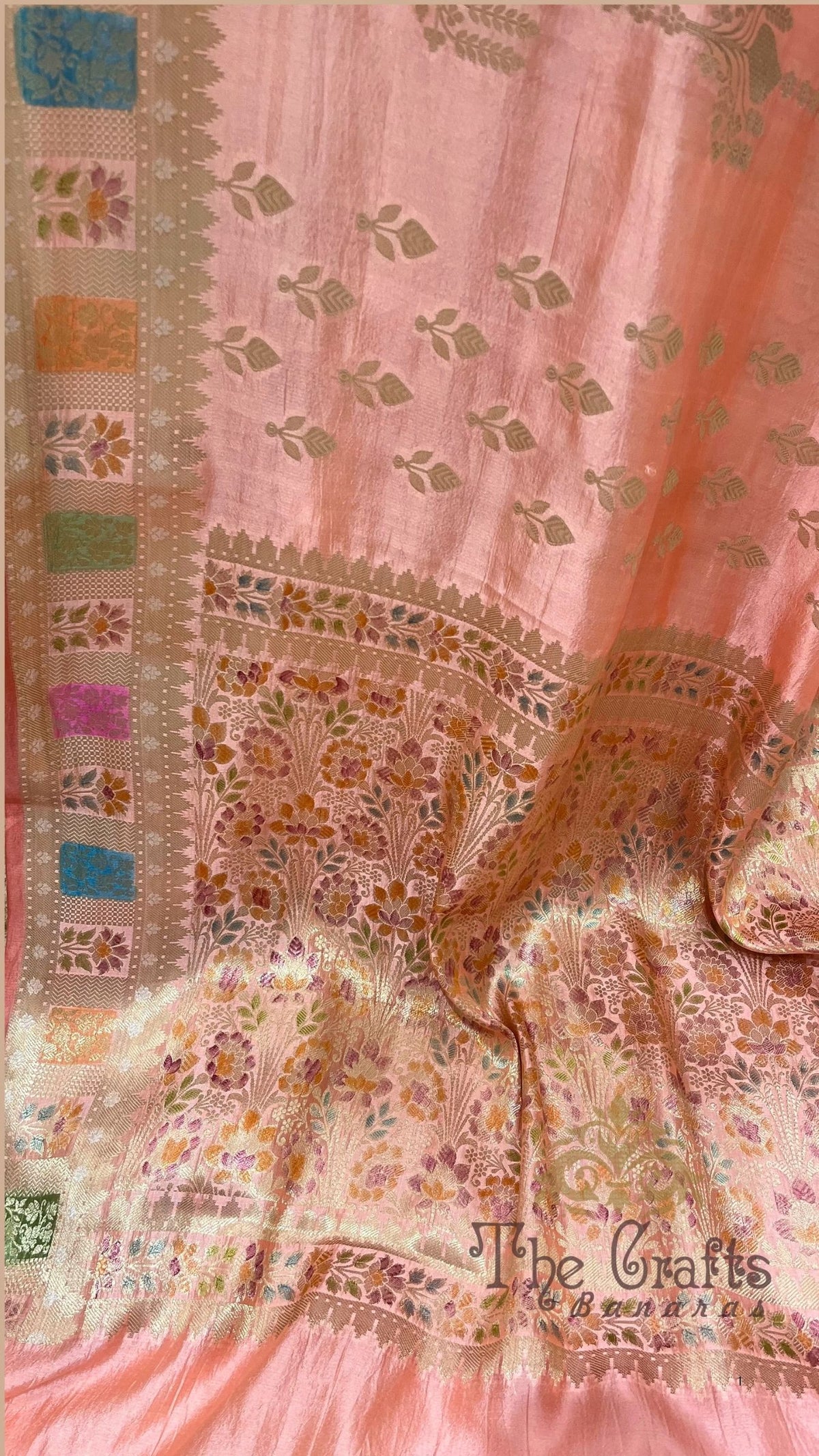 Pure Mango Silk Banarasi Saree