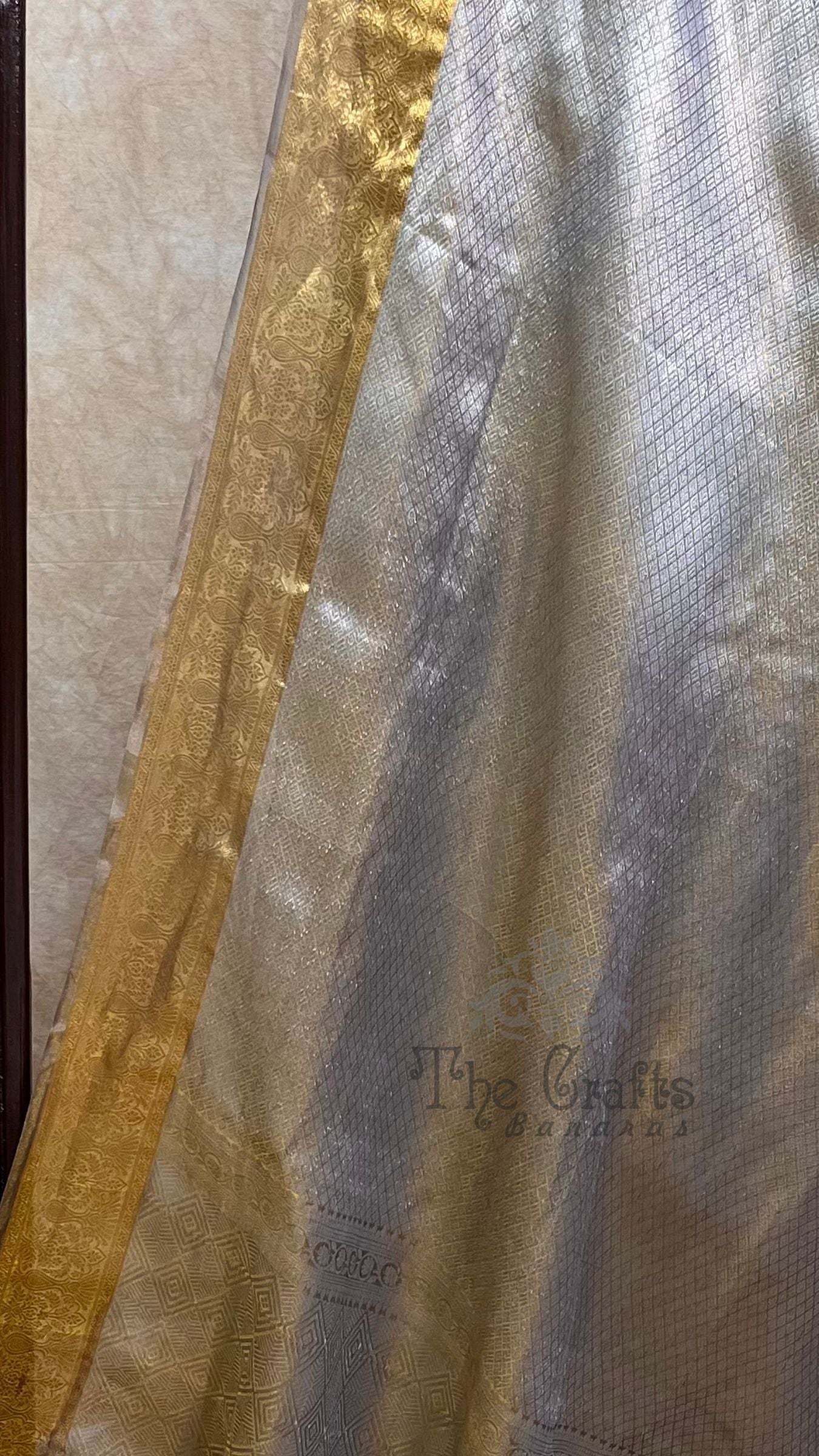 Pure Tissue Silk Brocade Banarasi Saree