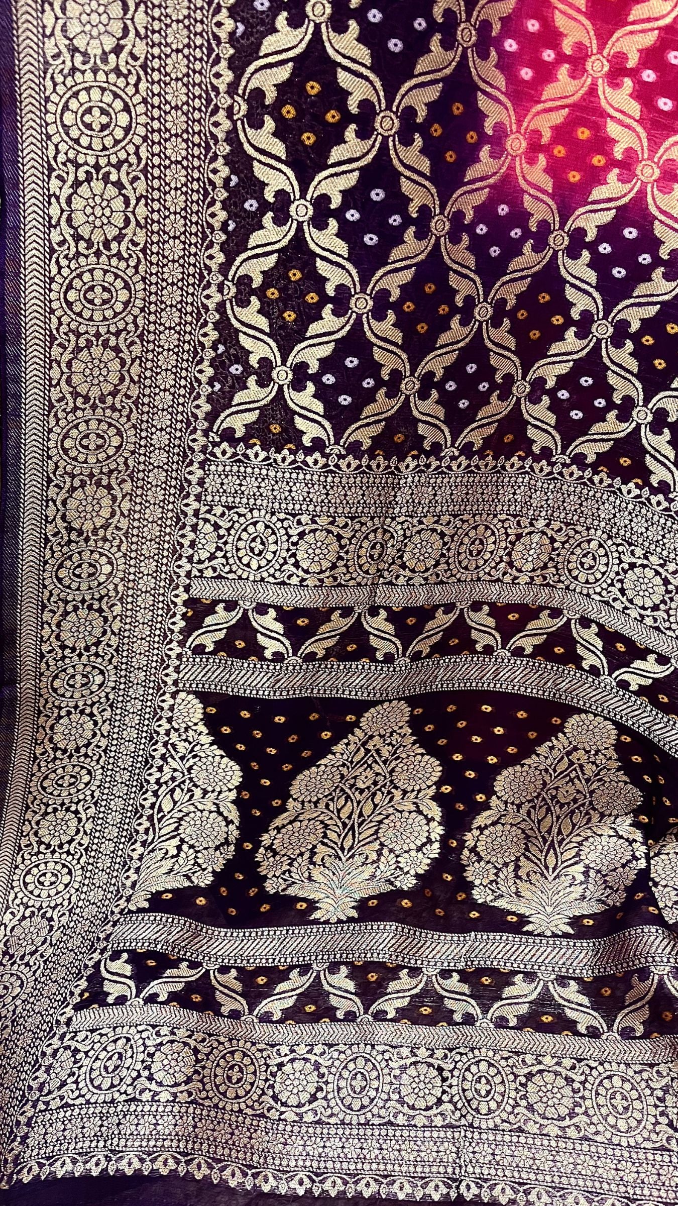 Pure Viscose Georgette Banarasi Saree