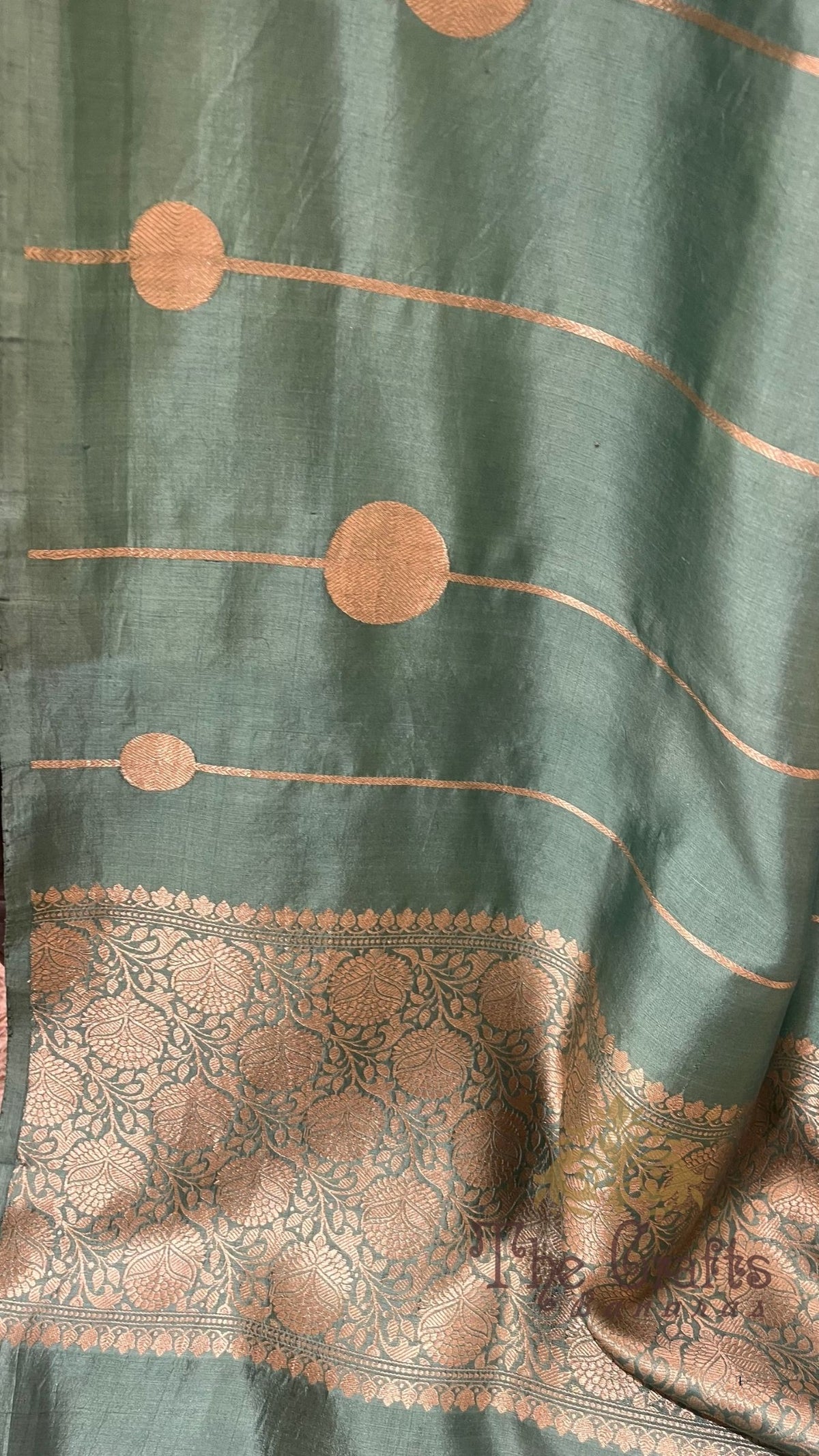 Pure Mango Silk Handloom Banarasi Saree