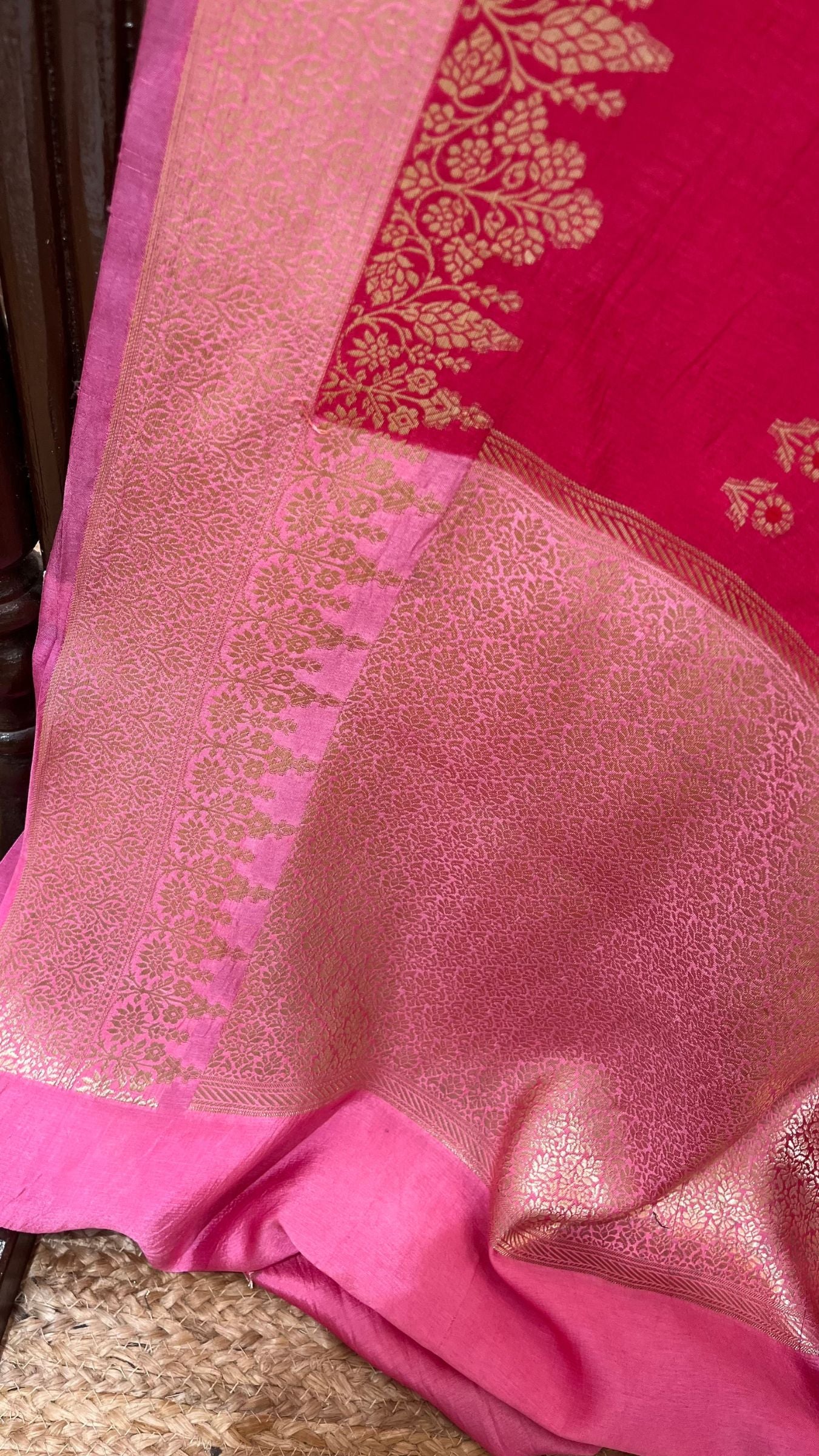 Pure Mango Silk Banarasi Saree