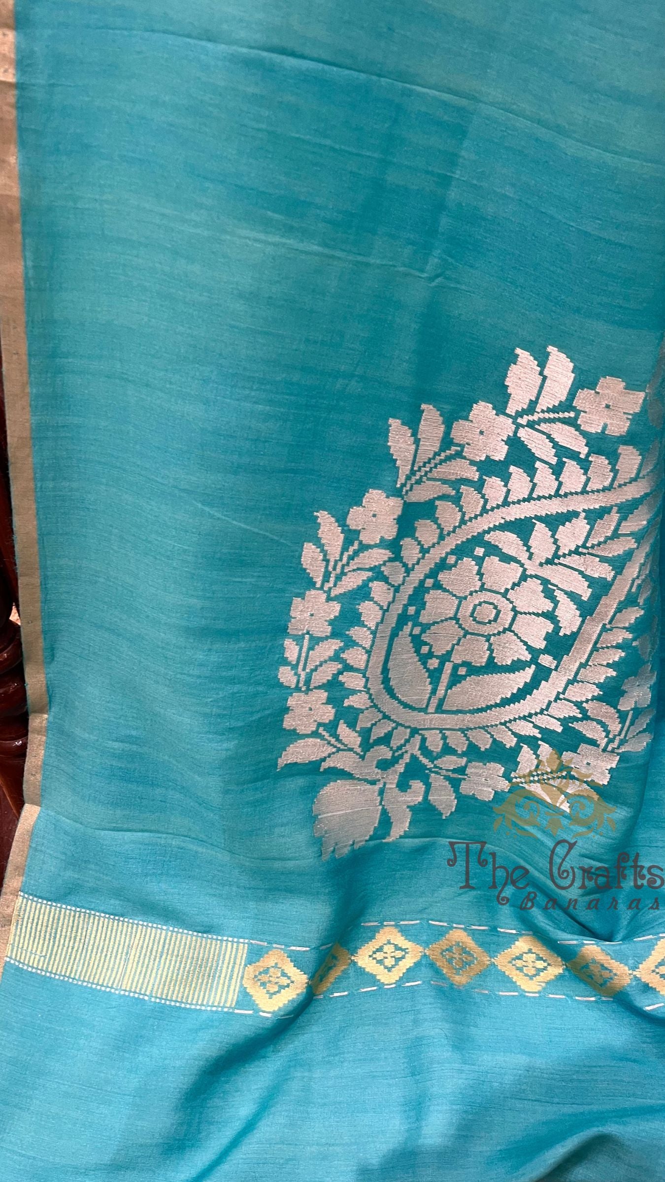 Pure Munga Silk Handloom Banarasi Saree