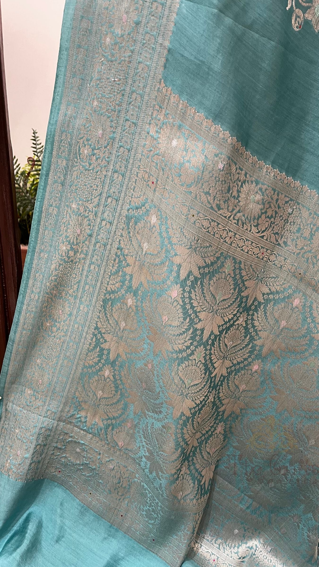 Pure Chiniya Silk Banarasi Saree