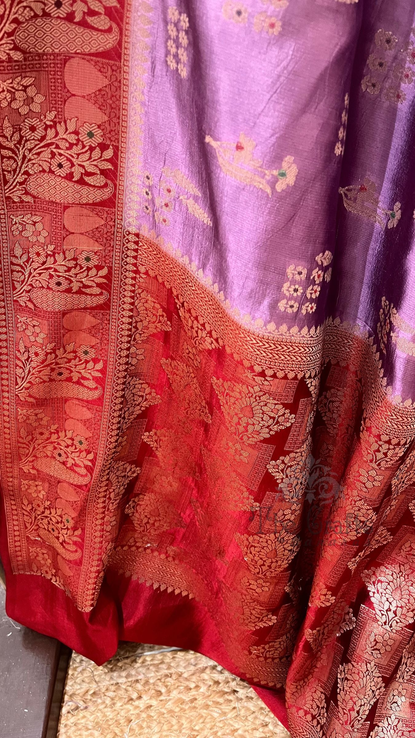 Pure Mango Silk Banarasi Saree