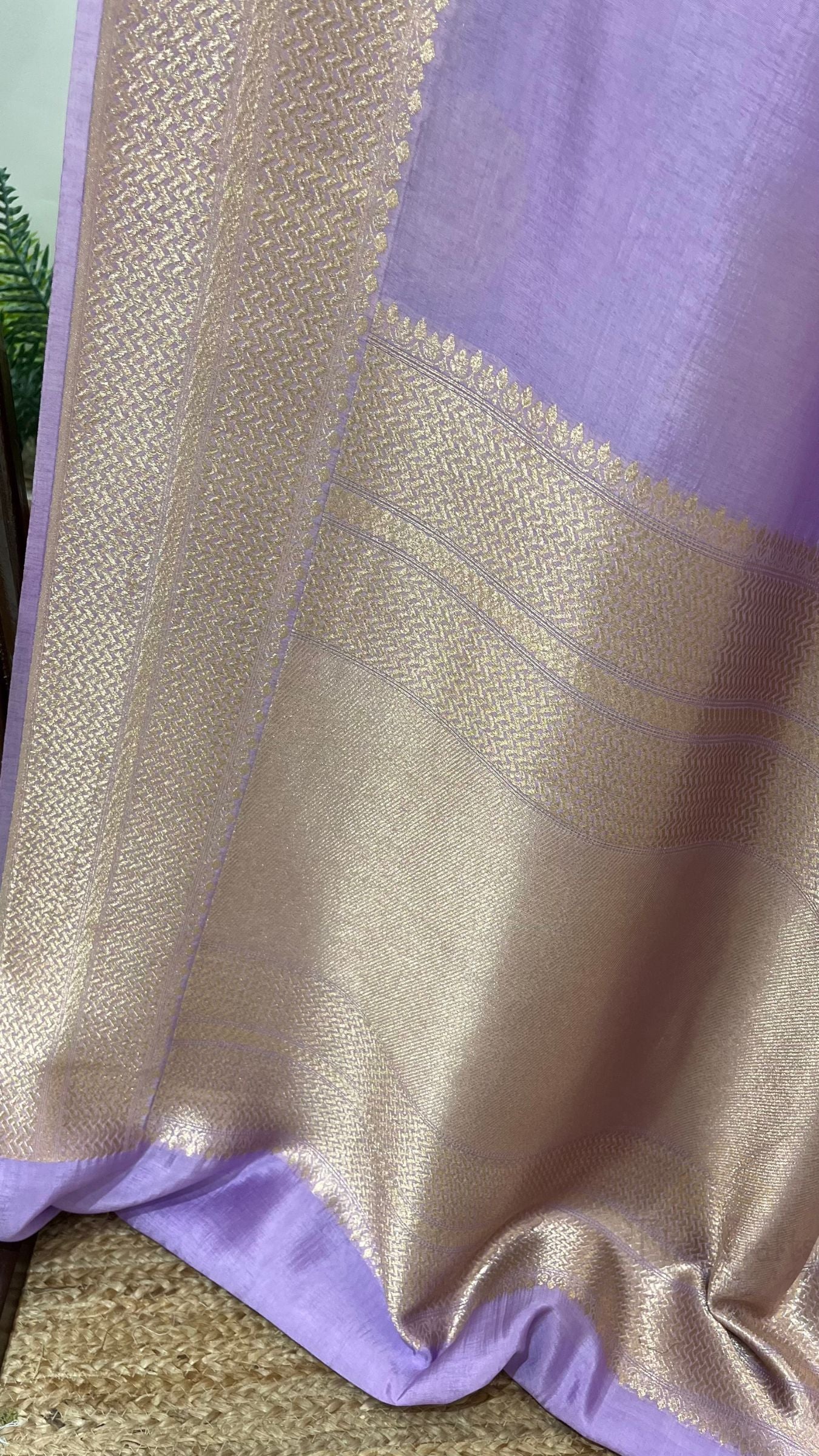 Pure Mango Silk Banarasi Saree