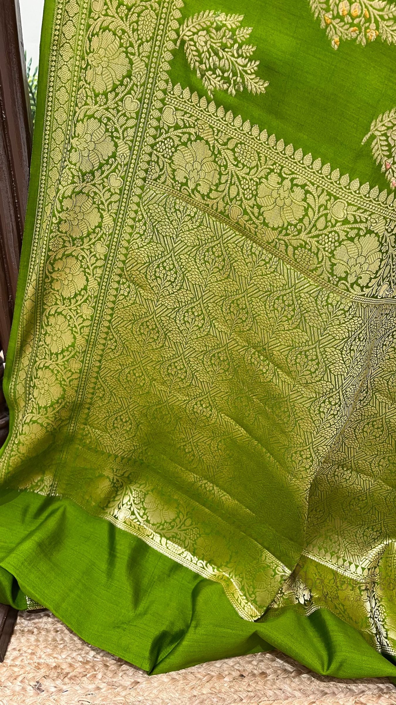 Pure Chiniya Silk Banarasi Saree