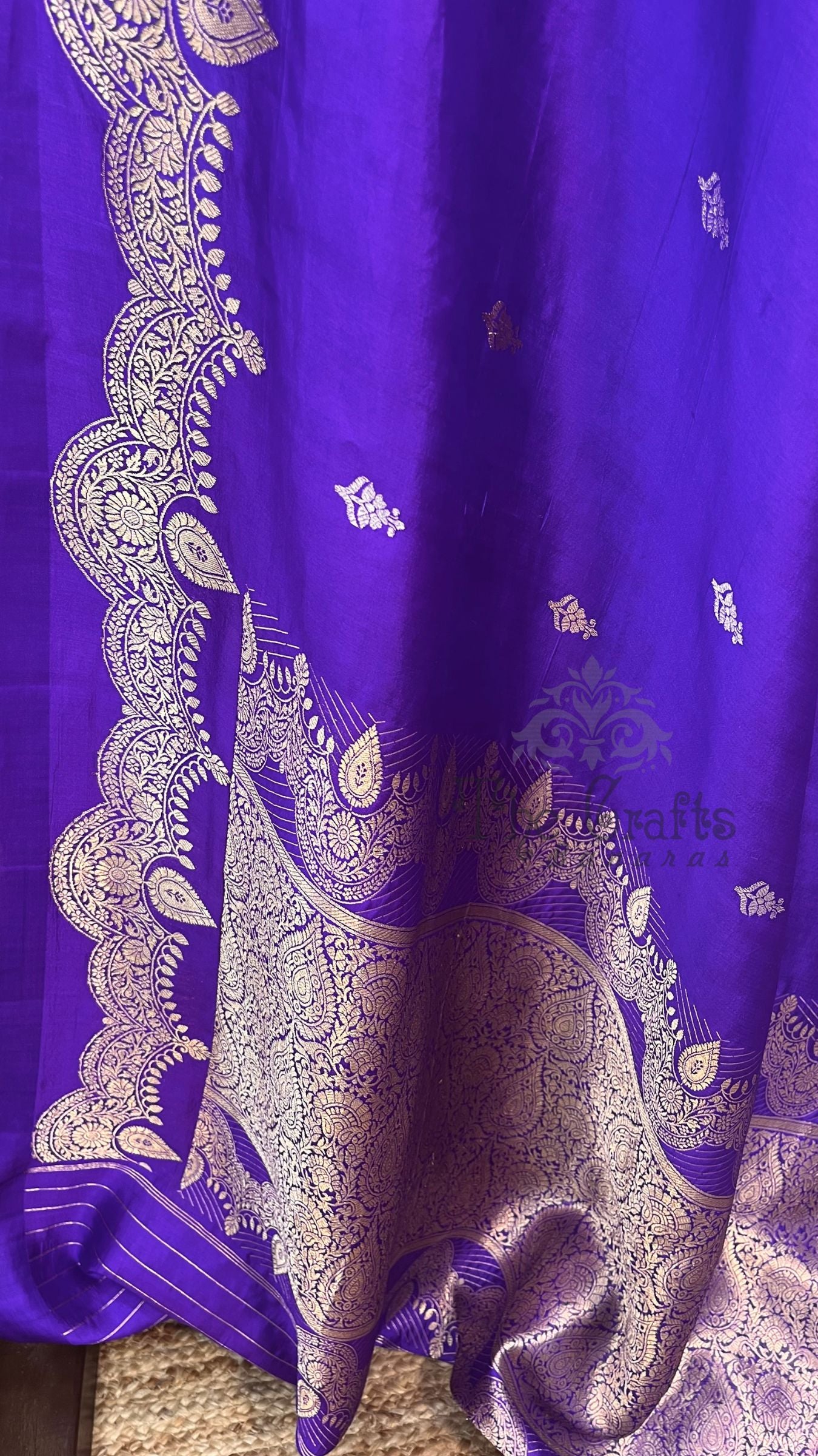 Pure Mango Silk Handloom Banarasi Saree