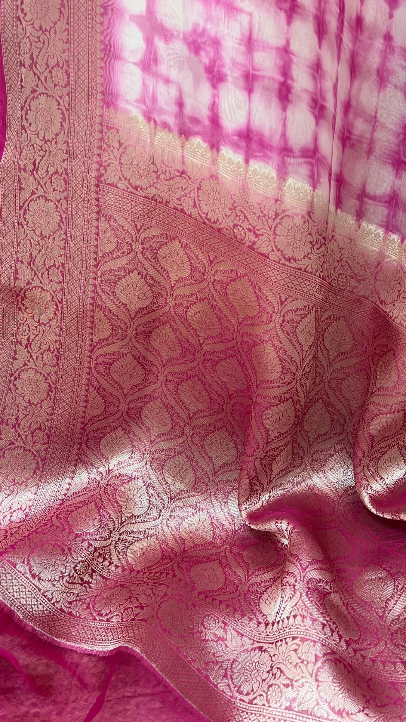 Pure Kora Silk Banarasi Saree