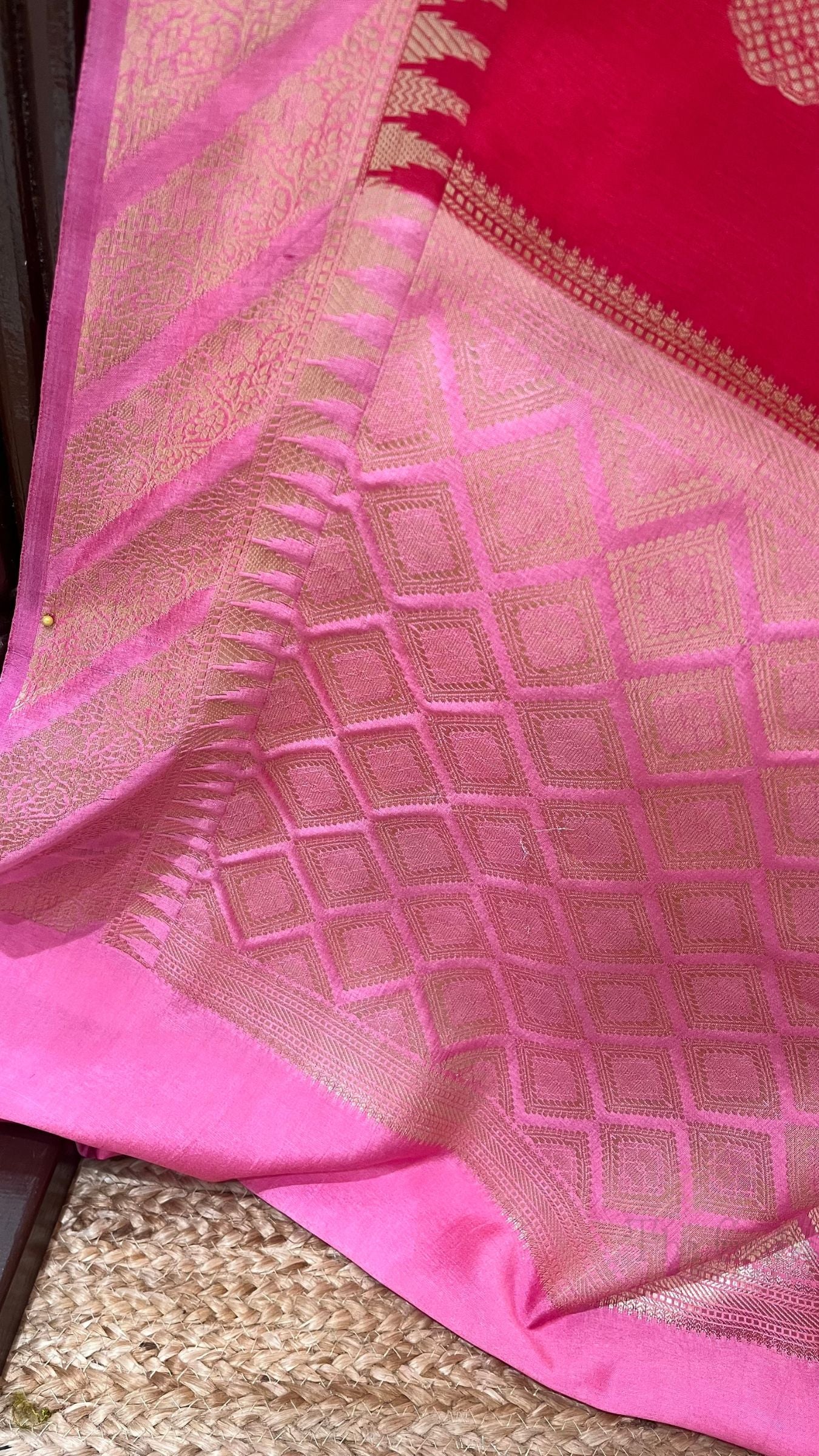 Pure Mango Silk Banarasi Saree