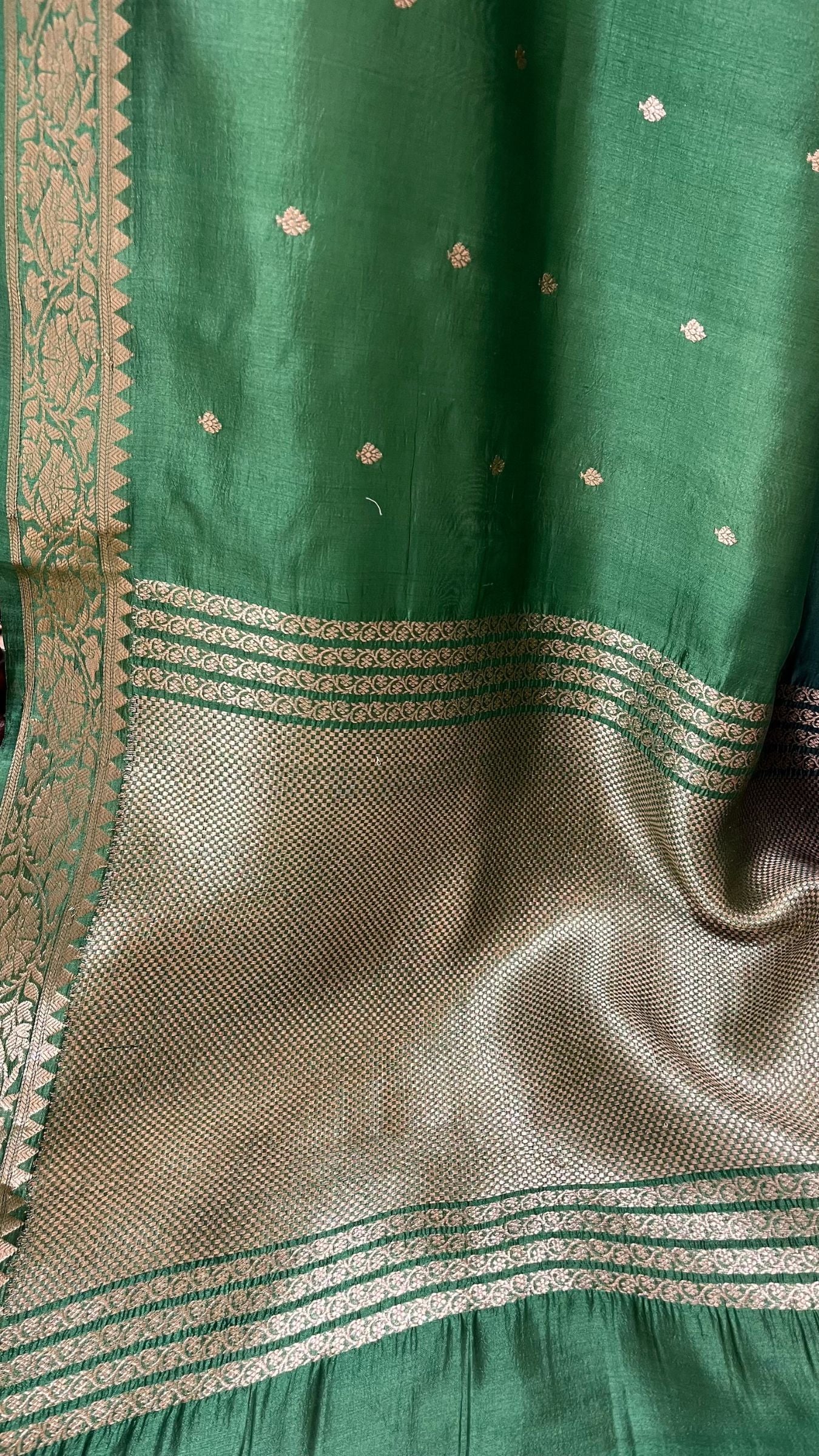 Pure Mango Silk Handloom Banarasi Saree