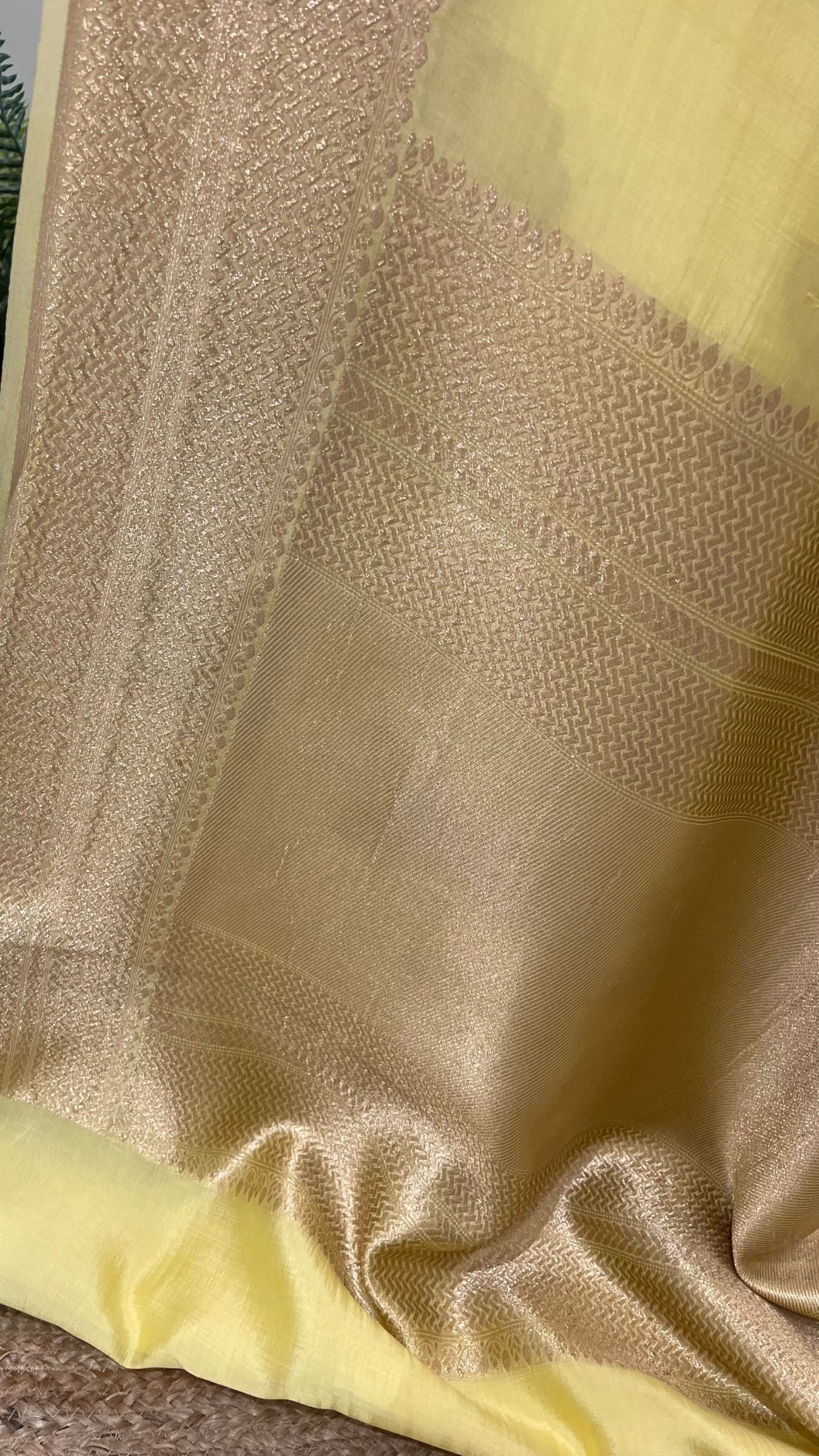 Pure Mango Silk Banarasi Saree