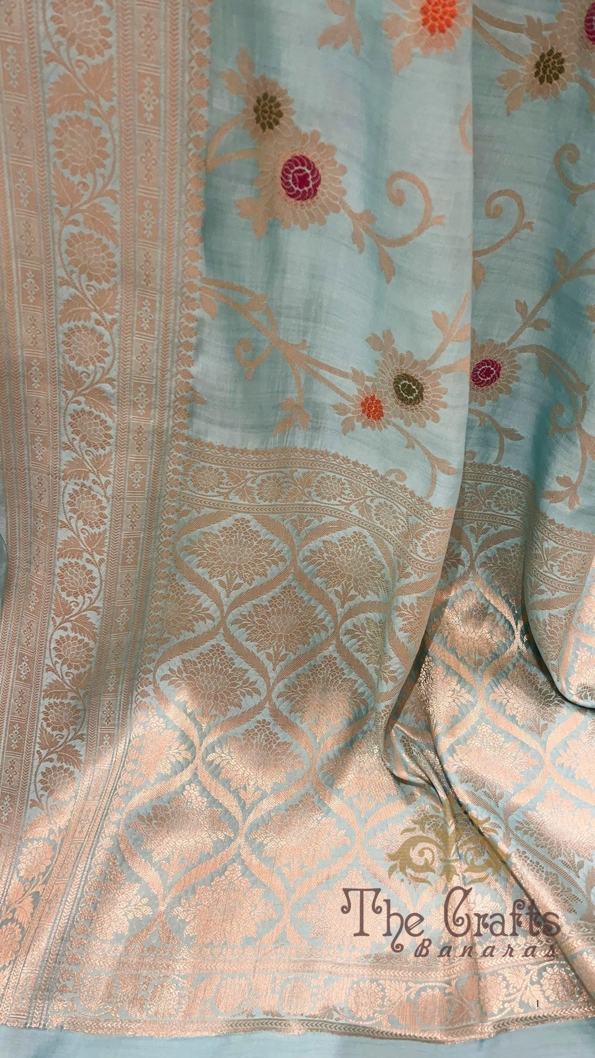 Pure Chiniya Silk Banarasi Saree