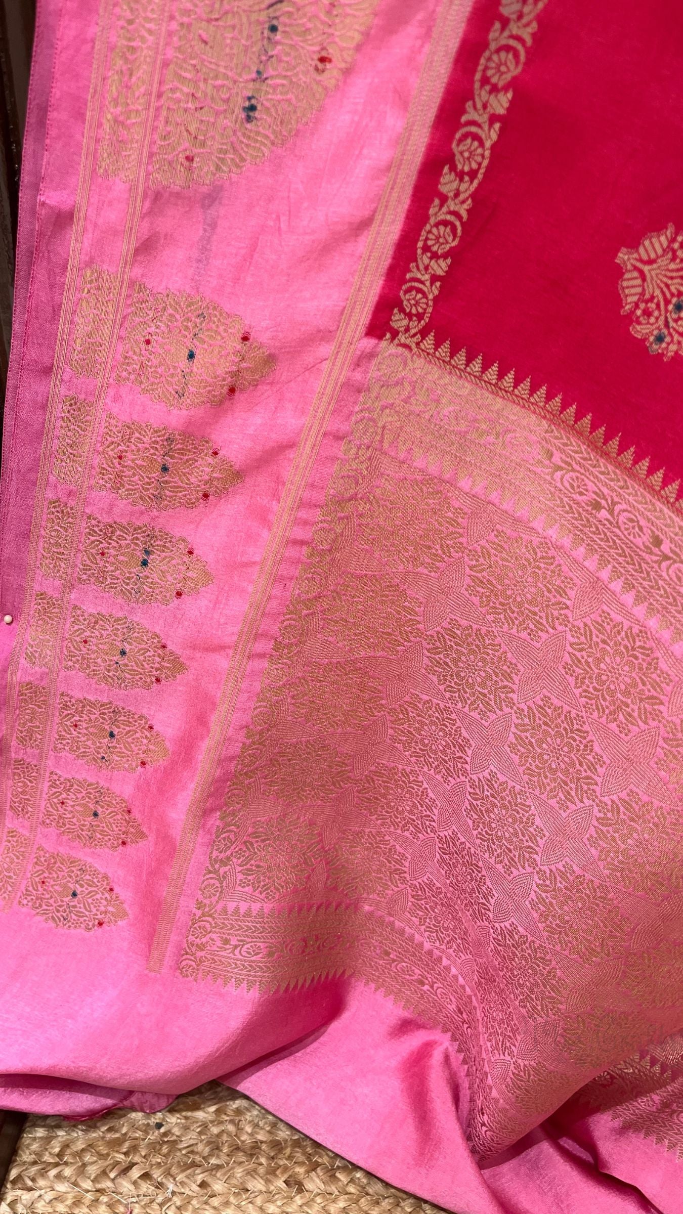 Pure Mango Silk Banarasi Saree