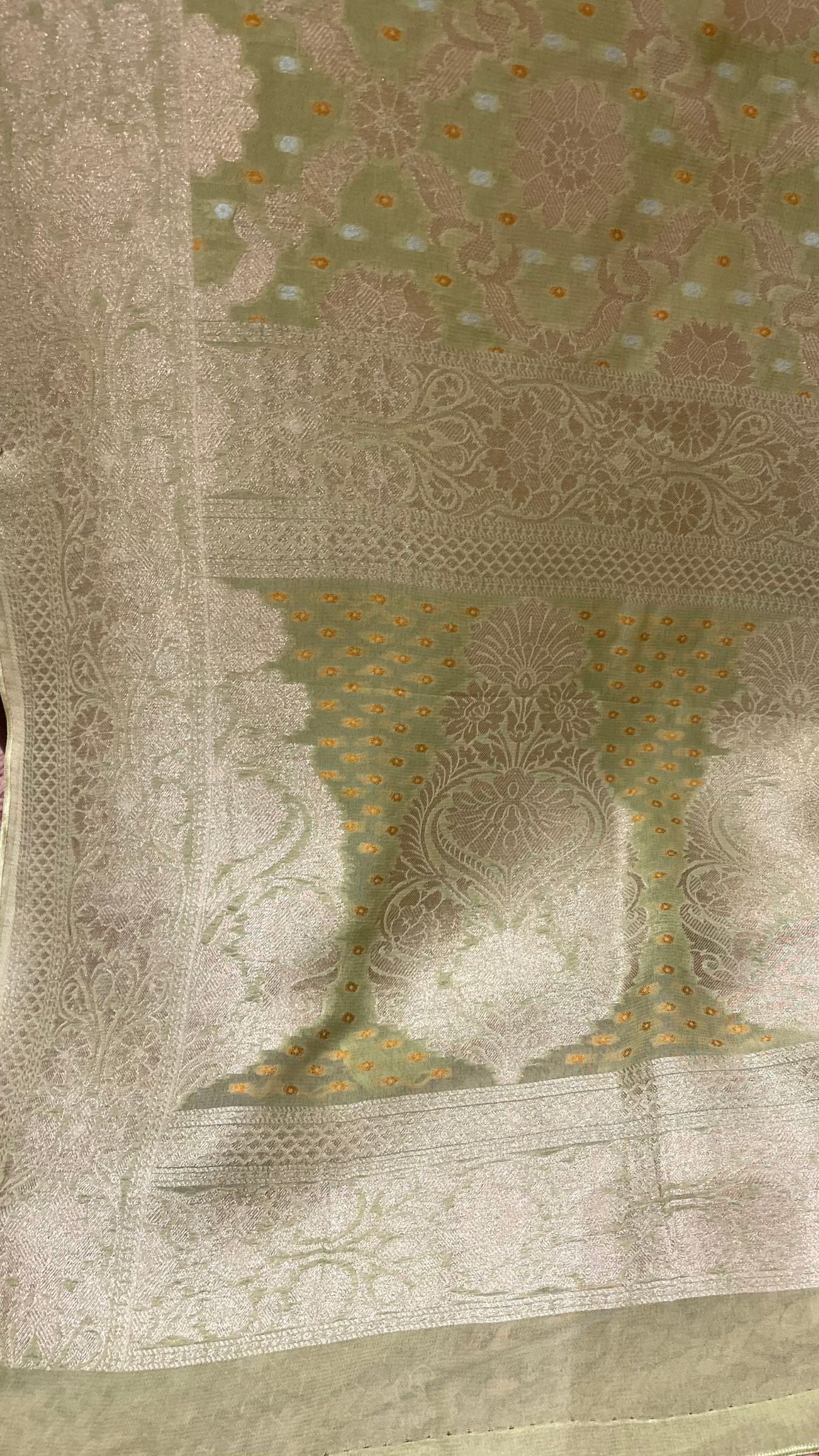 Pure Khaddi Viscose Banarasi Saree