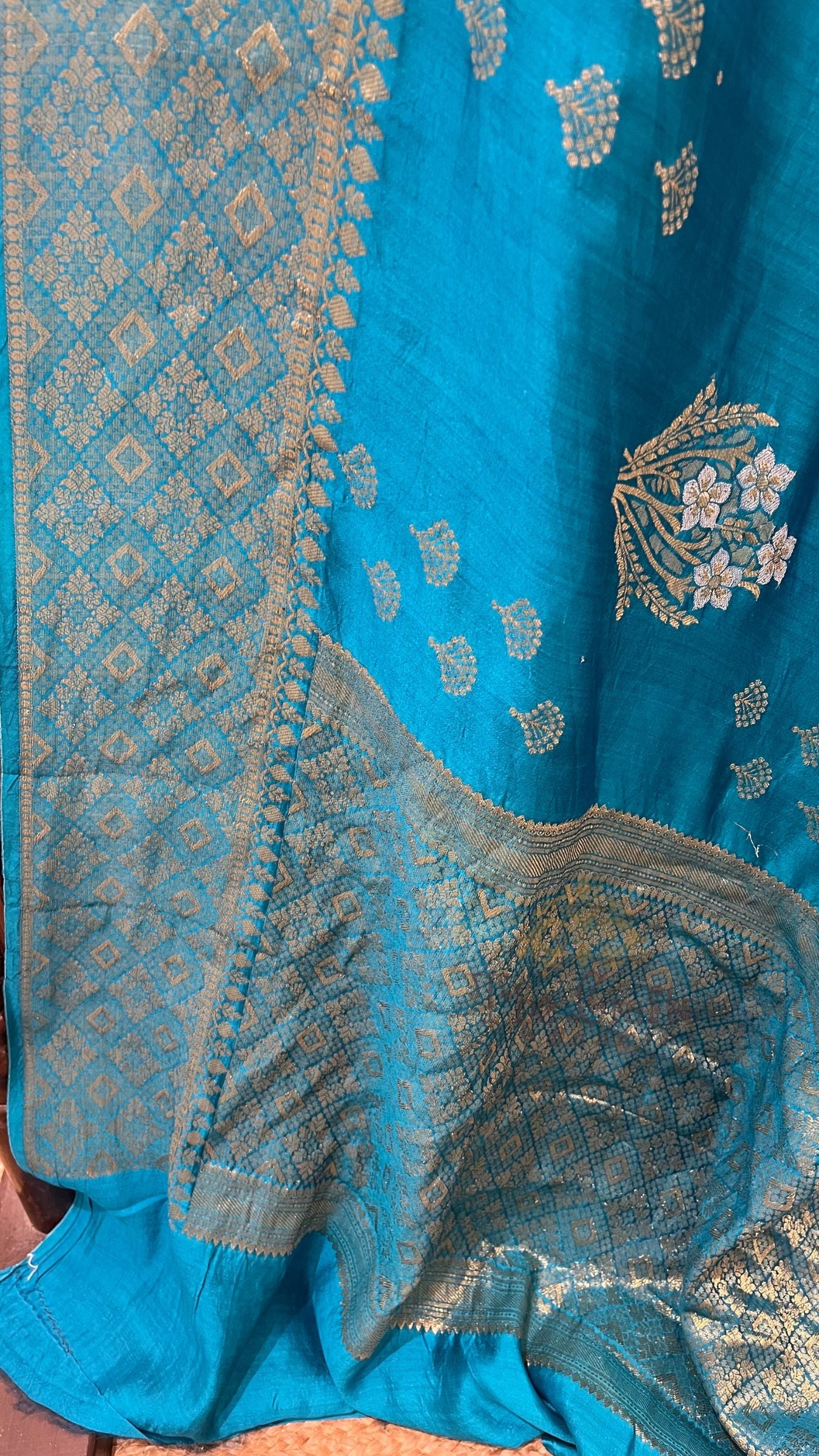 Pure Chiniya Silk Banarasi Saree