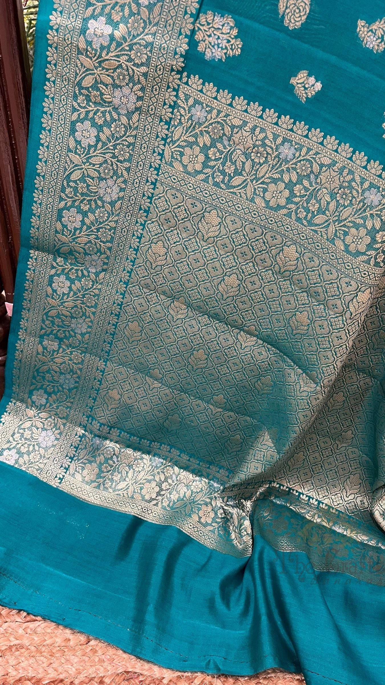 Pure Chiniya Silk Banarasi Saree