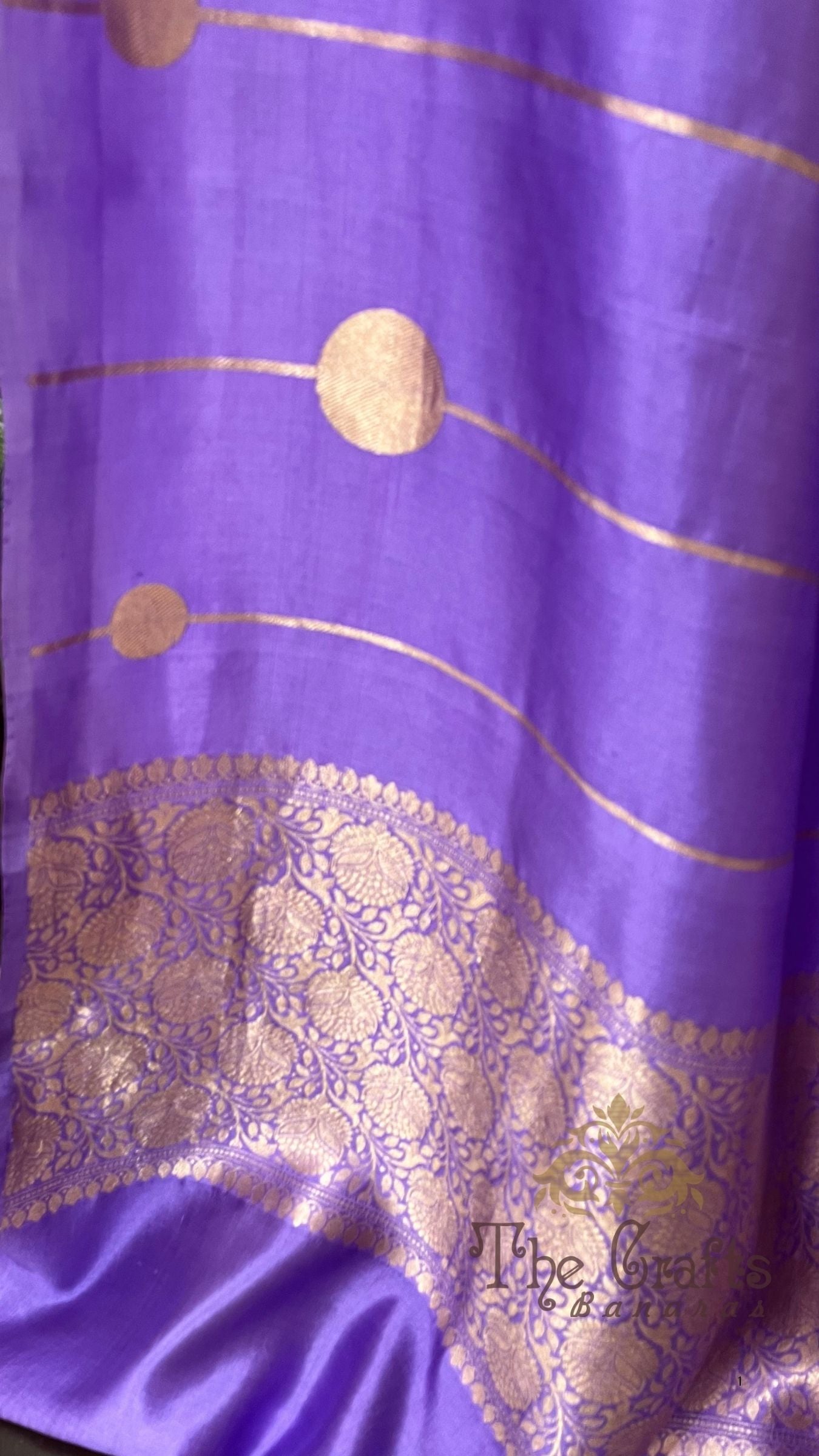 Pure Mango Silk Handloom Banarasi Saree