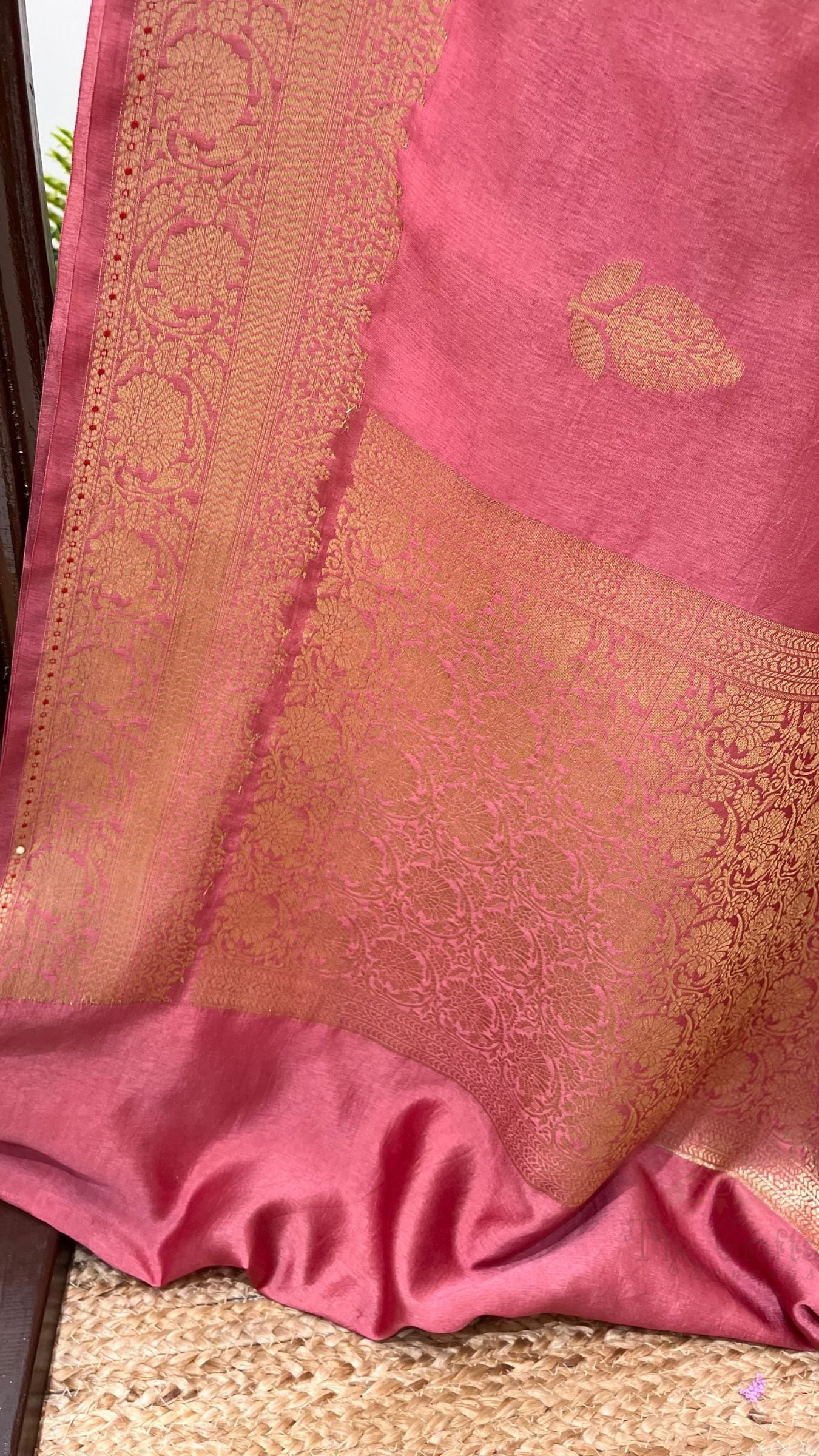 Pure Mango Silk Banarasi Saree