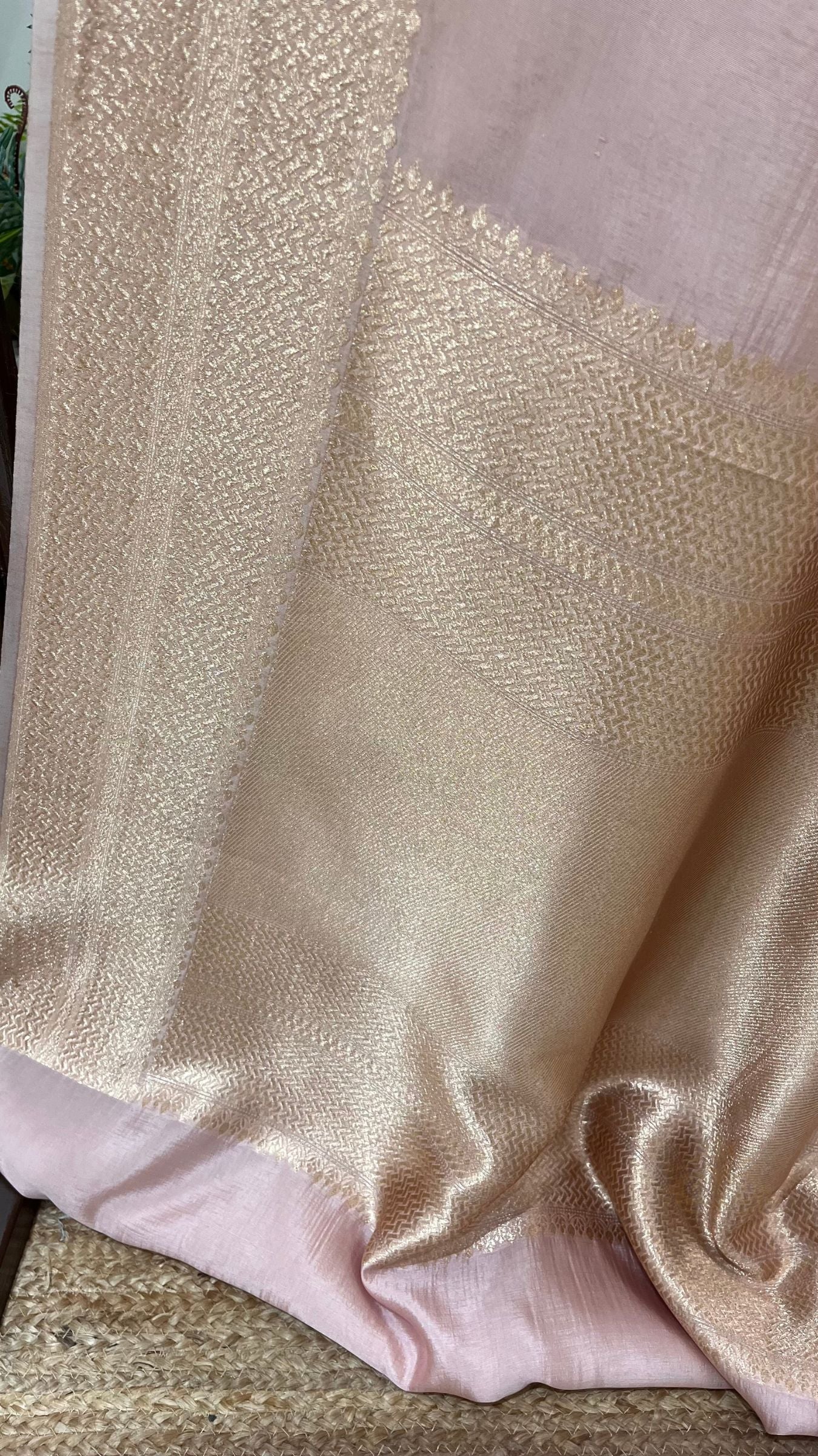Pure Mango Silk Banarasi Saree