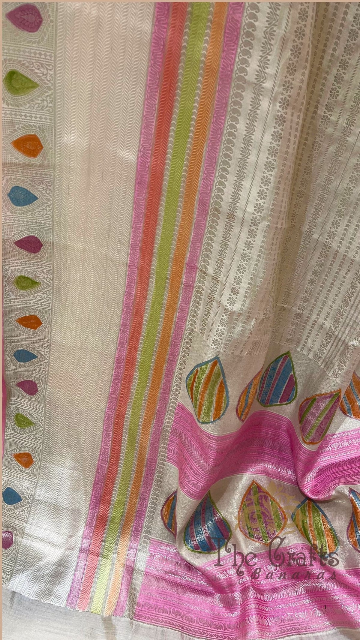 Pure Mango Silk Banarasi Saree