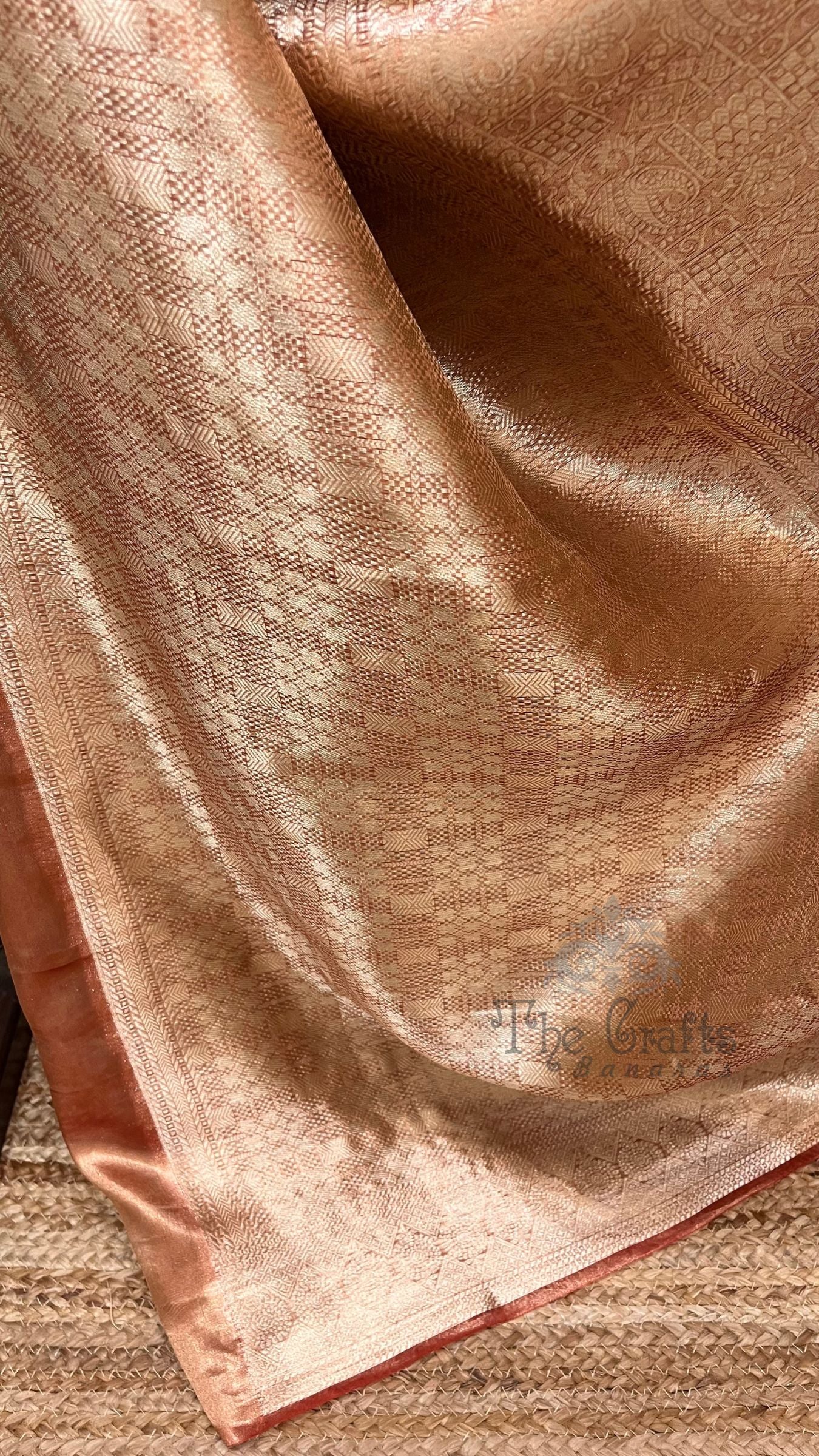 Pure Tissue Brocade Banarasi Saree