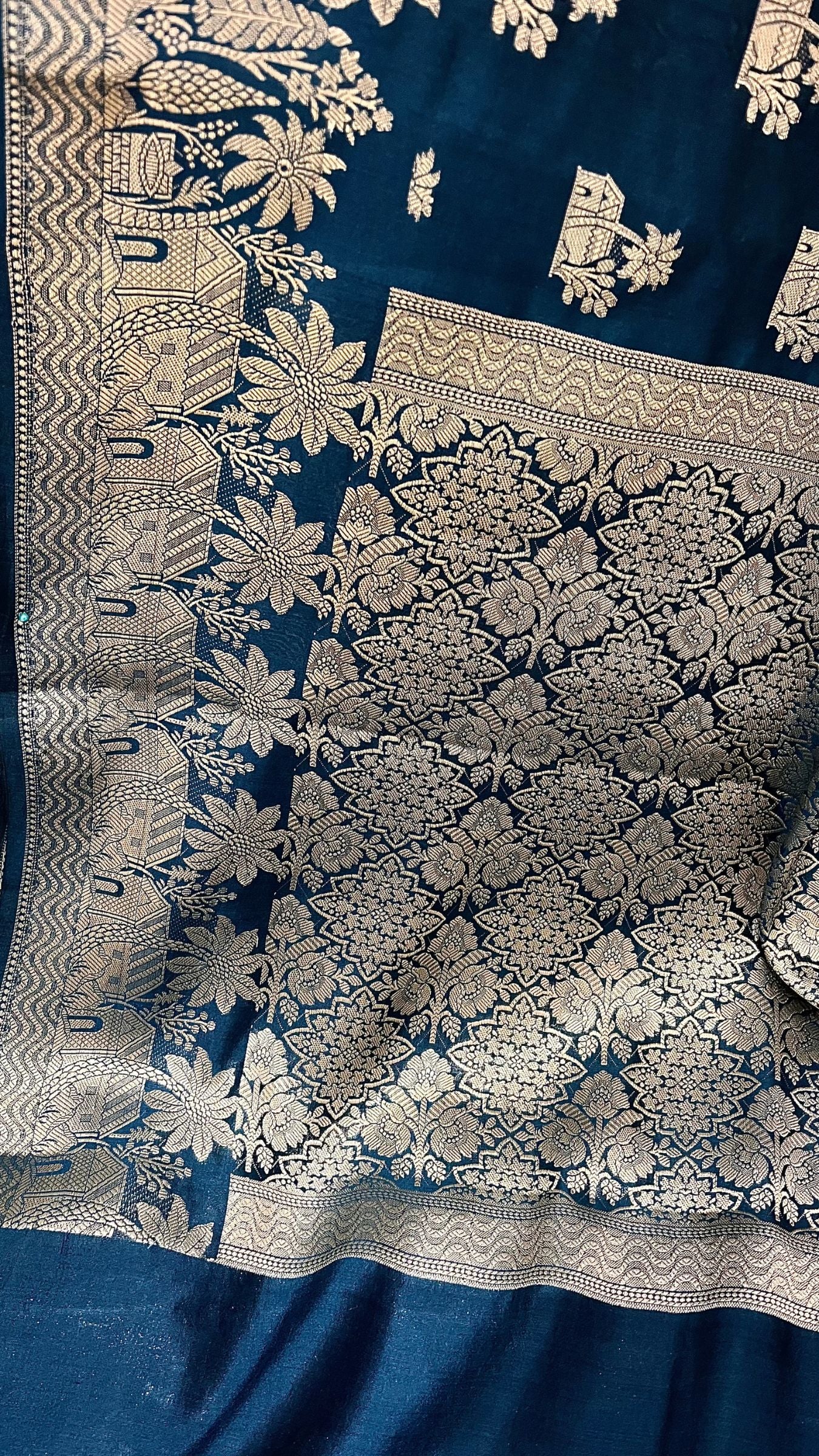 Pure Chiniya Silk Banarasi Saree