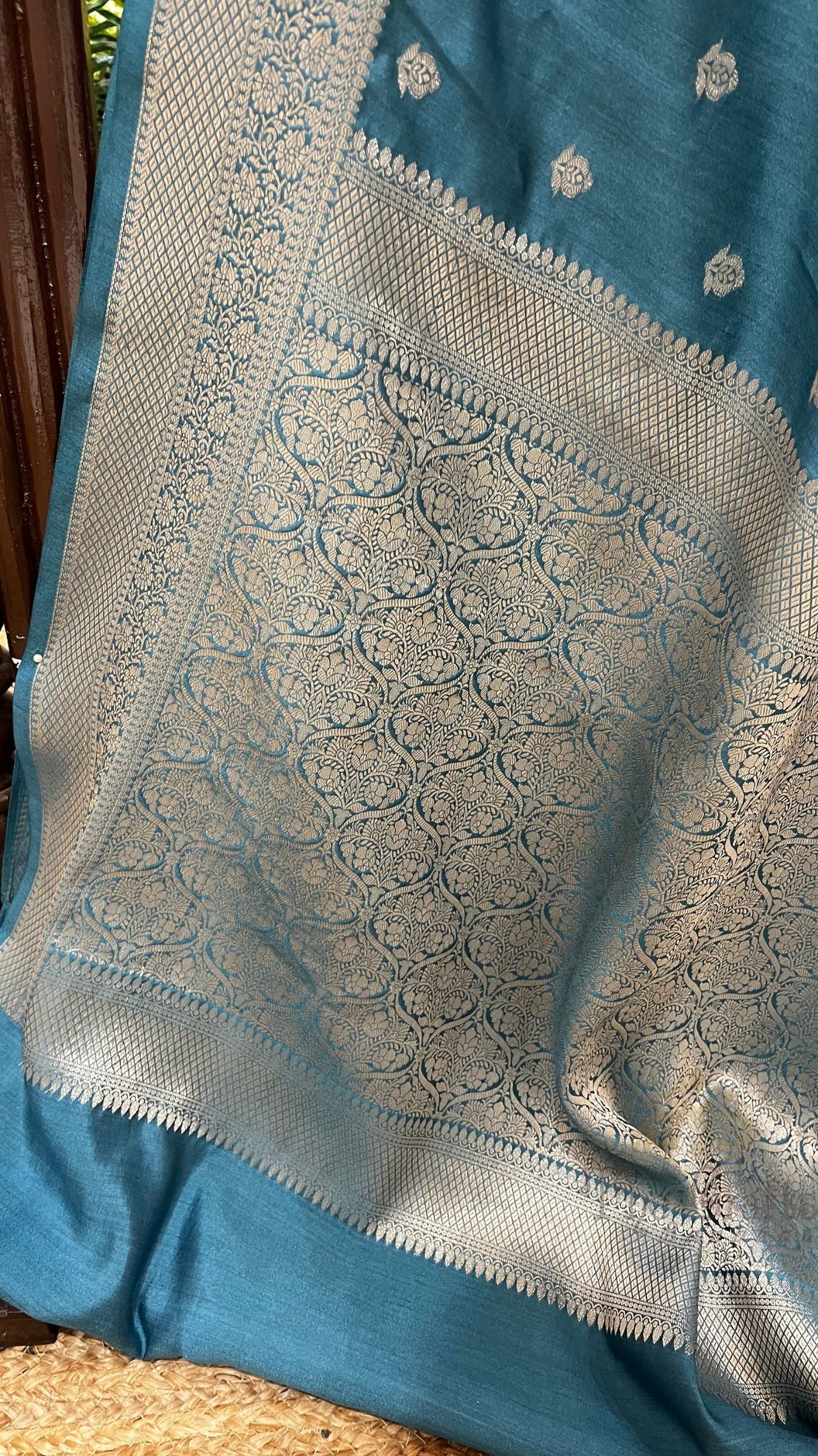 Pure Chiniya Silk Banarasi Saree