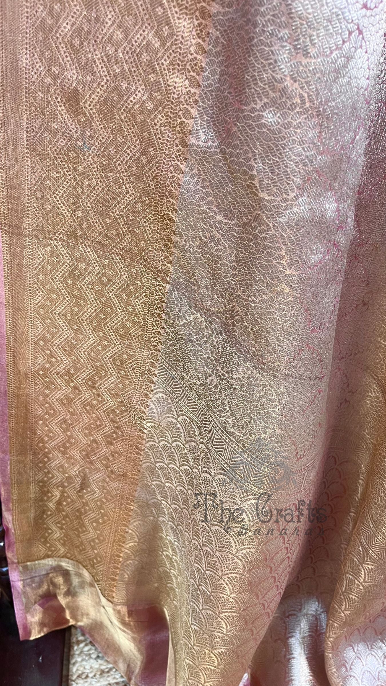 Pure Tissue Silk Brocade Banarasi Saree