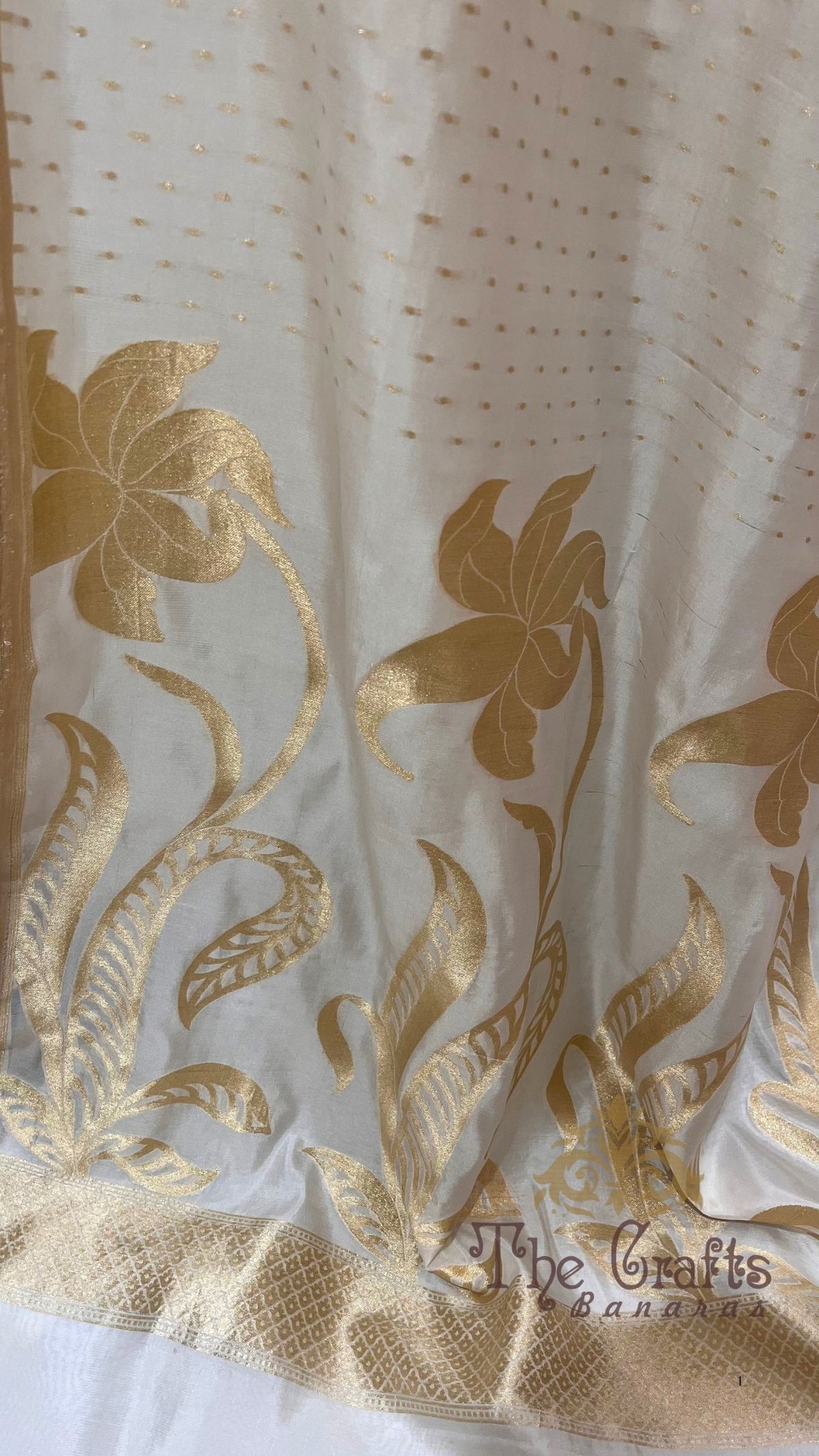 Pure Mango Silk Handloom Banarasi Saree