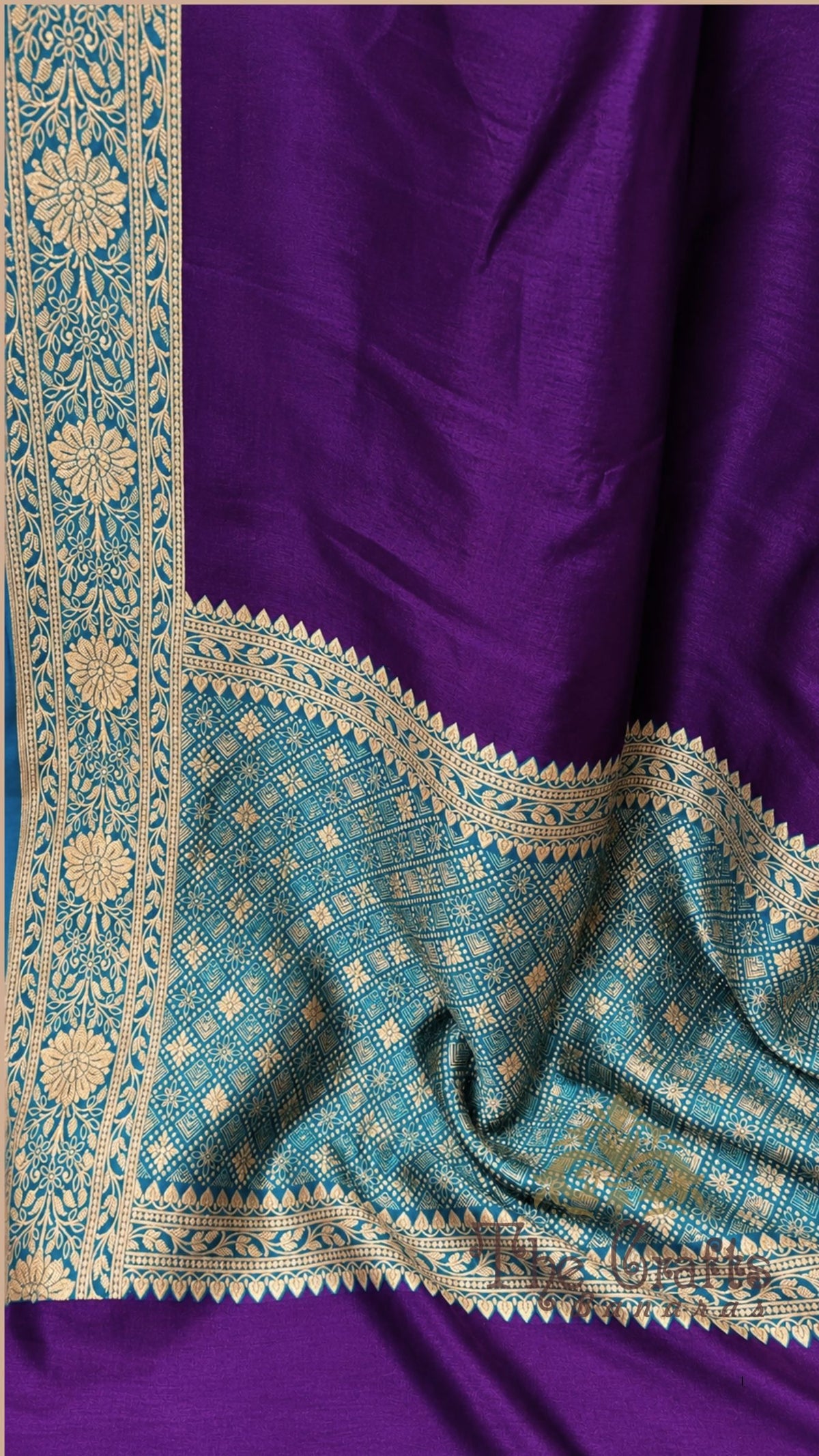 Pure Mulberry Silk Handloom Banarasi Saree