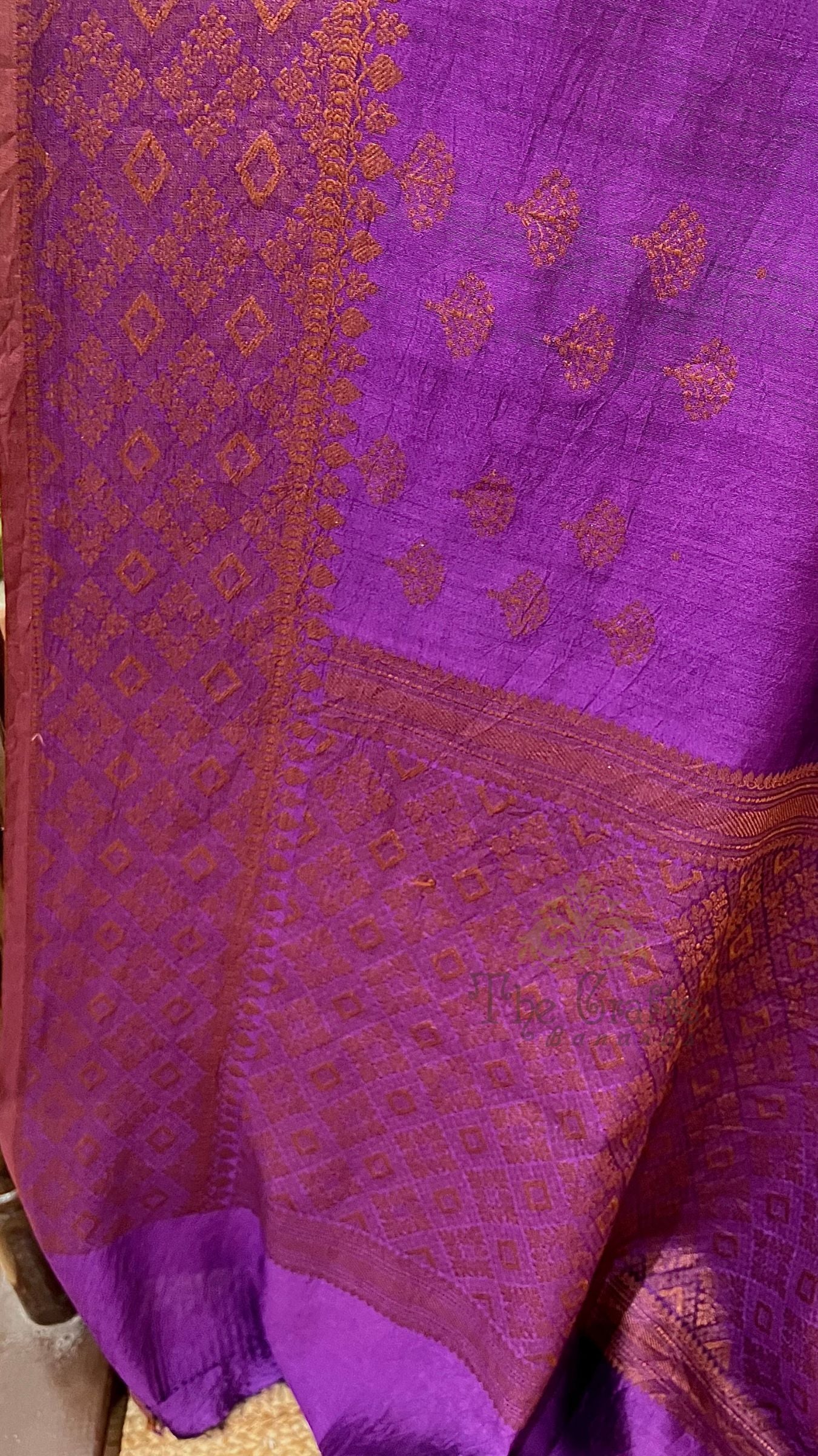 Pure Chiniya Silk Banarasi Saree