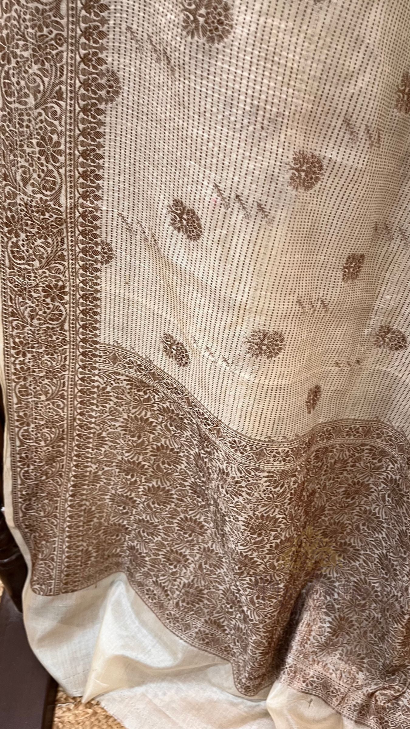 Pure Tussar Silk Banarasi Saree