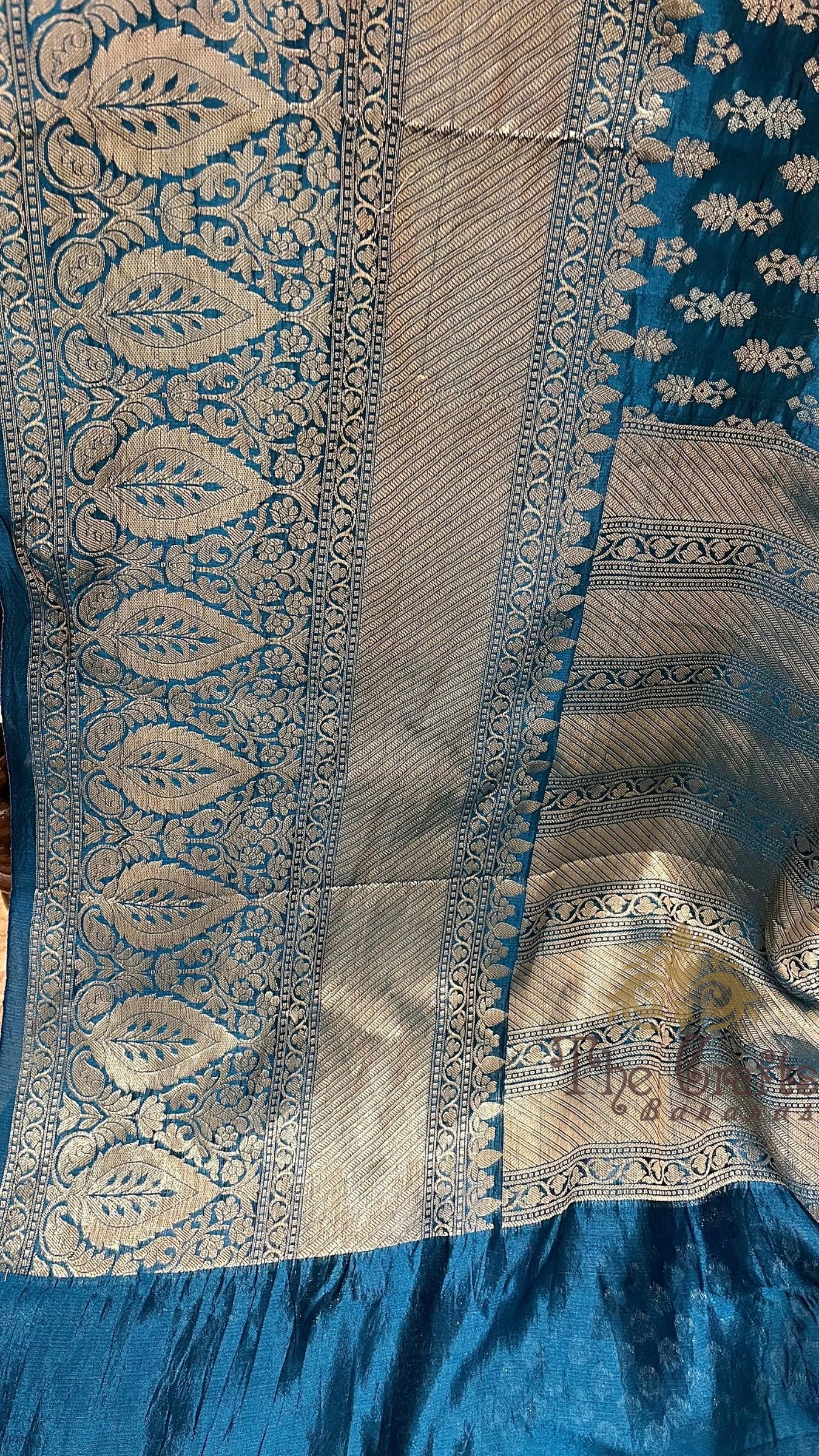 Pure Mango Silk Banarasi Saree