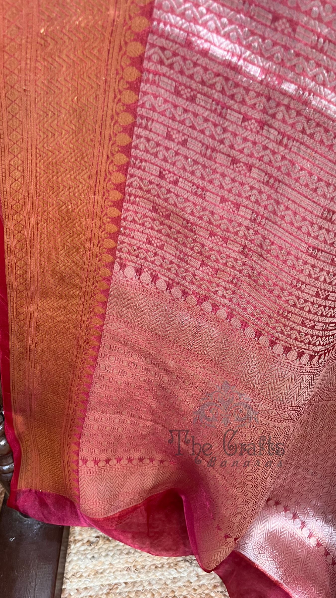 Pure Tissue Silk Brocade Banarasi Saree