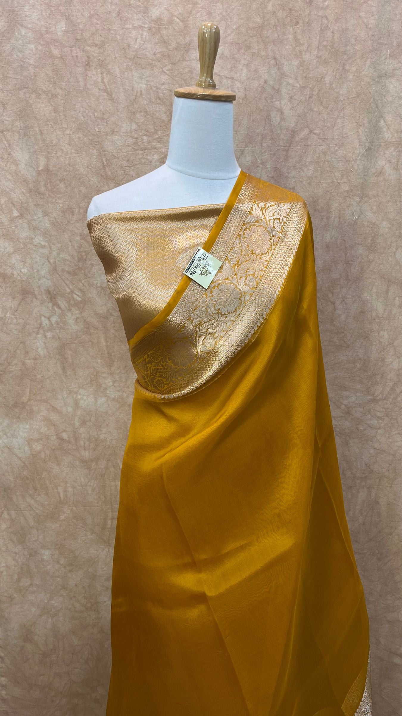 Pure Kora Silk Banarasi Saree