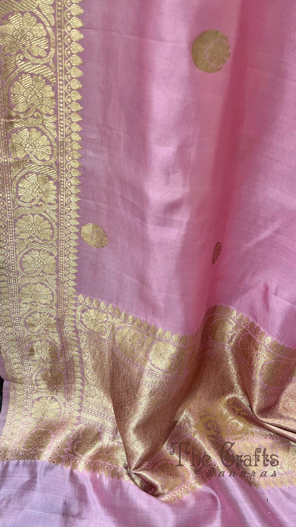 Pure Mango Silk Handloom Banarasi Saree